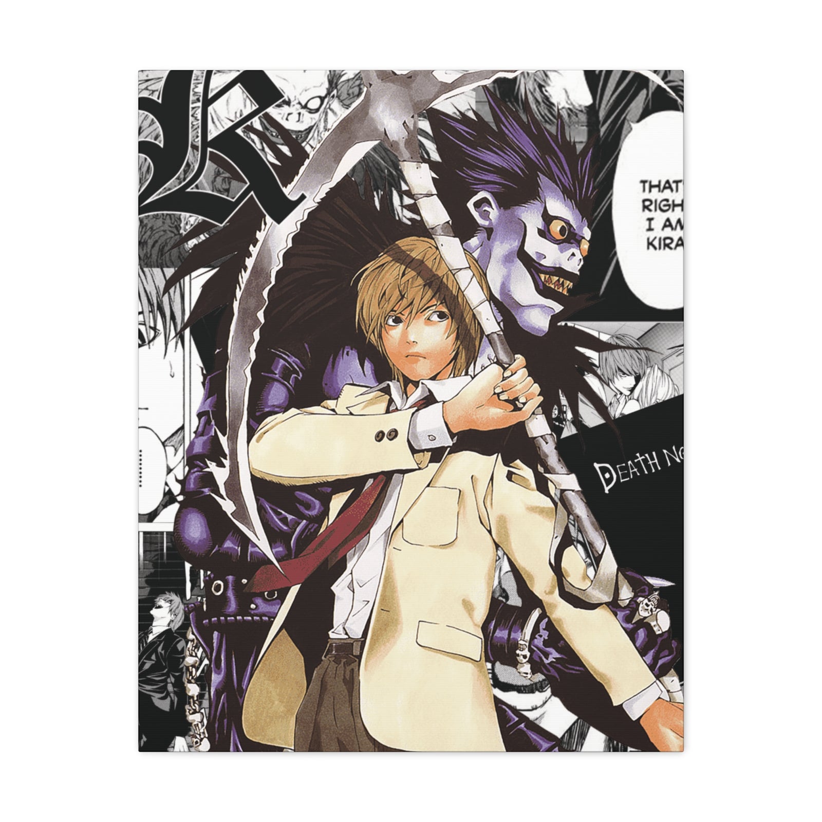 Light Yagami (Death Note) 24 x 30in Canvas