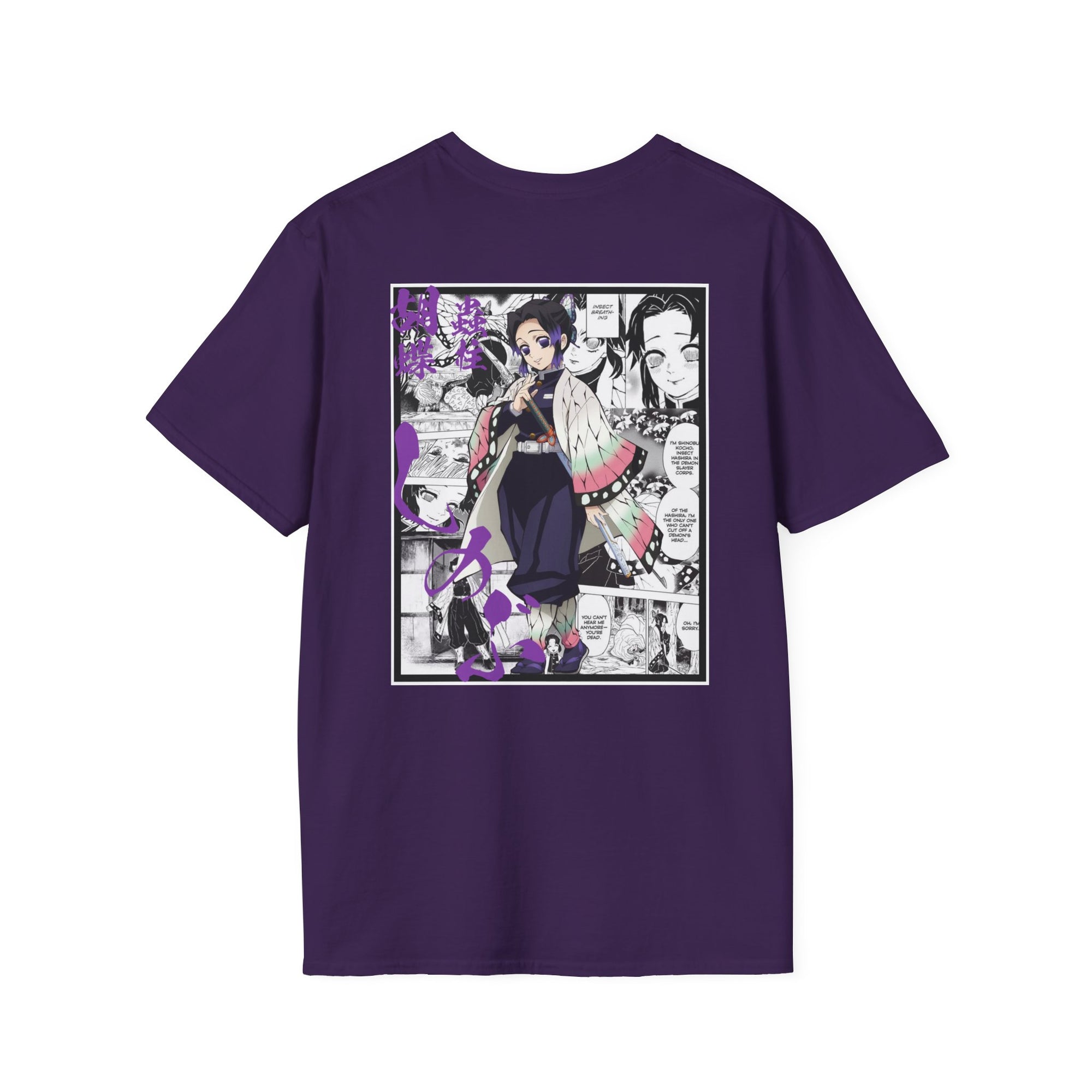 Camiseta informal de Shinobu Kochō (DEMON SLAYER)