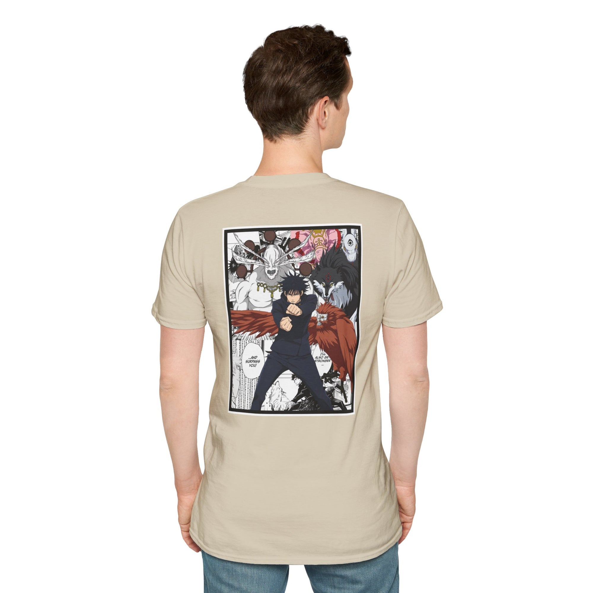 Camiseta informal Megumi Fushiguro (JUJUTSU KAISEN)