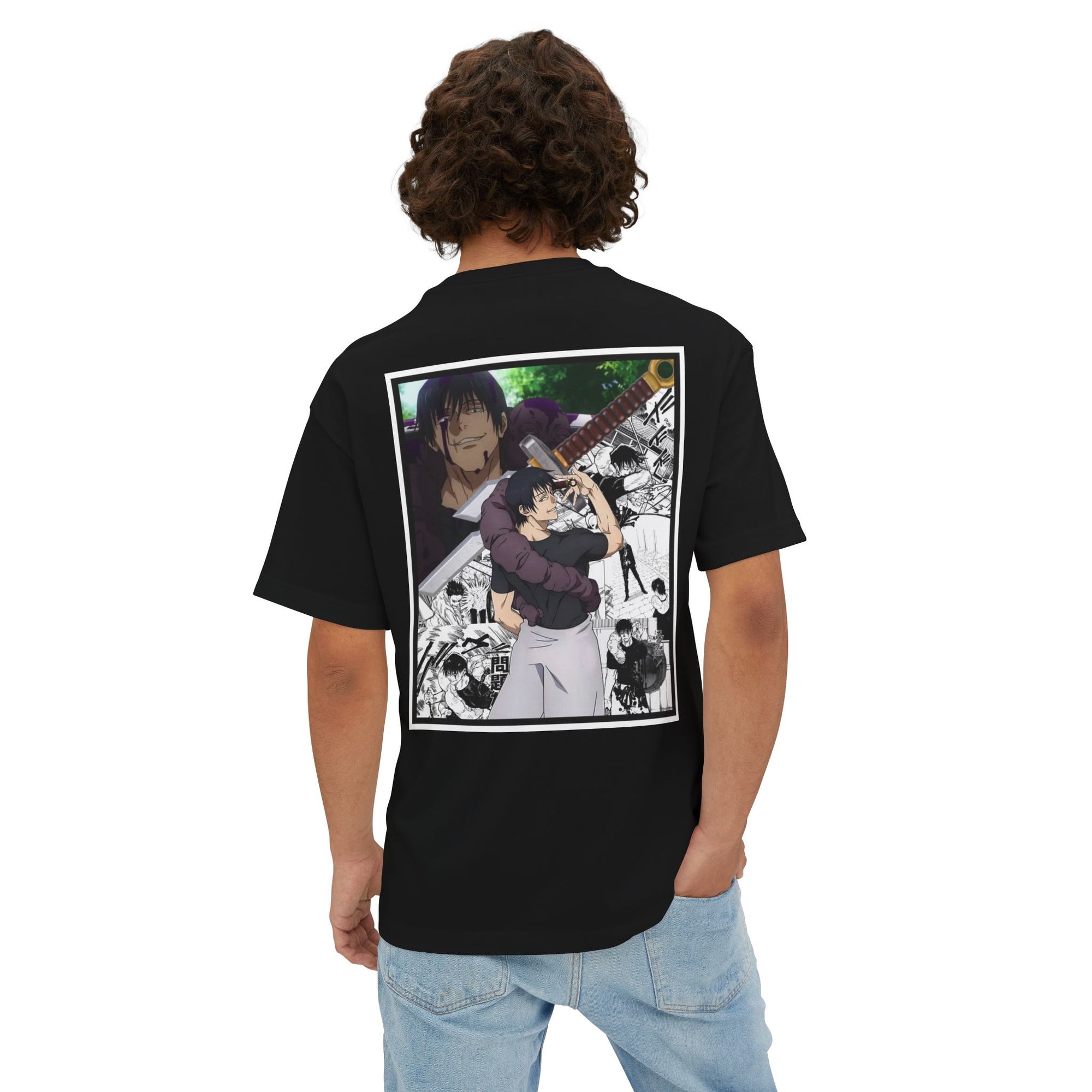 Camiseta extragrande Toji Fushiguro (JUJUTSU KAISEN)