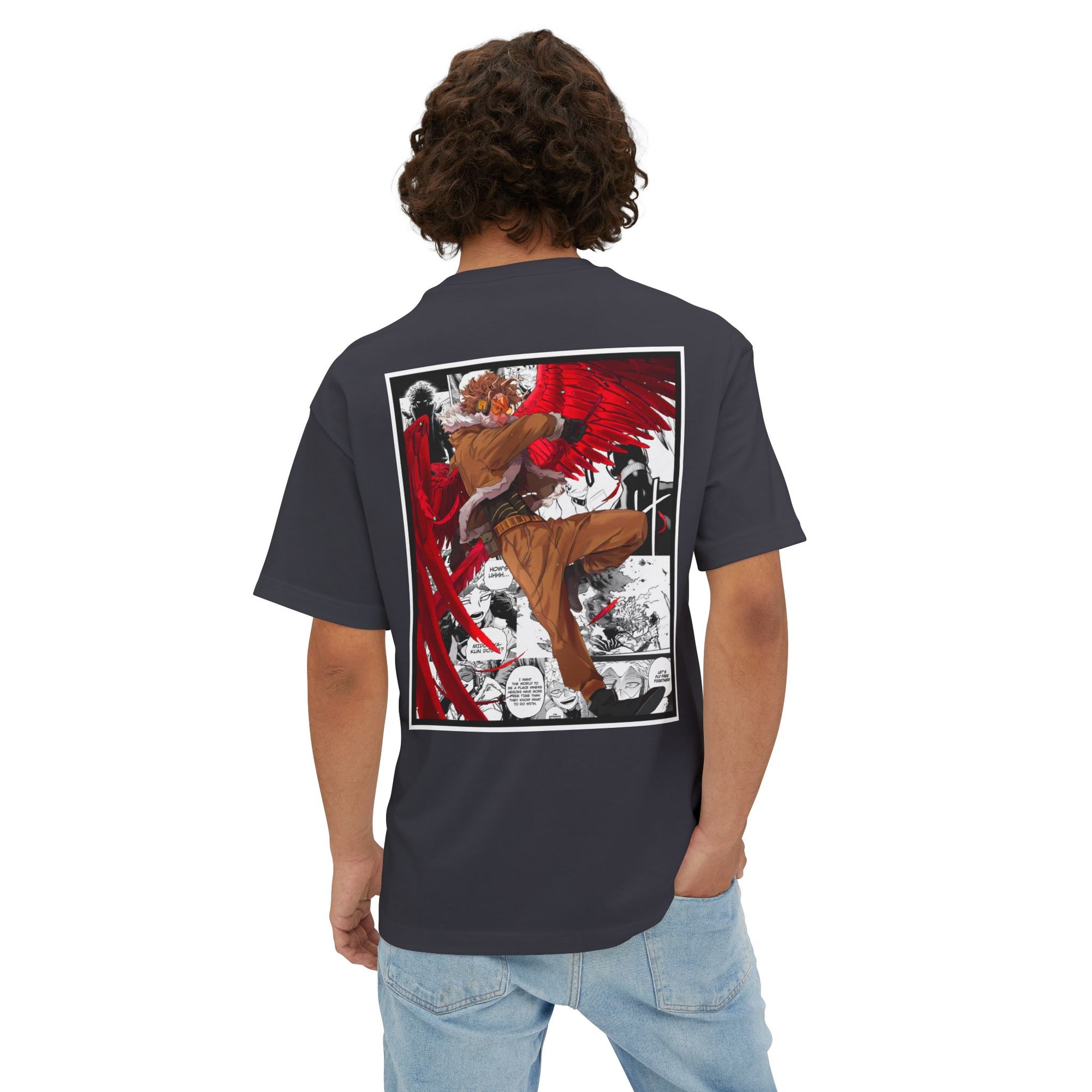 Keigo Takami "Hawks" (My Hero Academia) Premium Oversized Tee