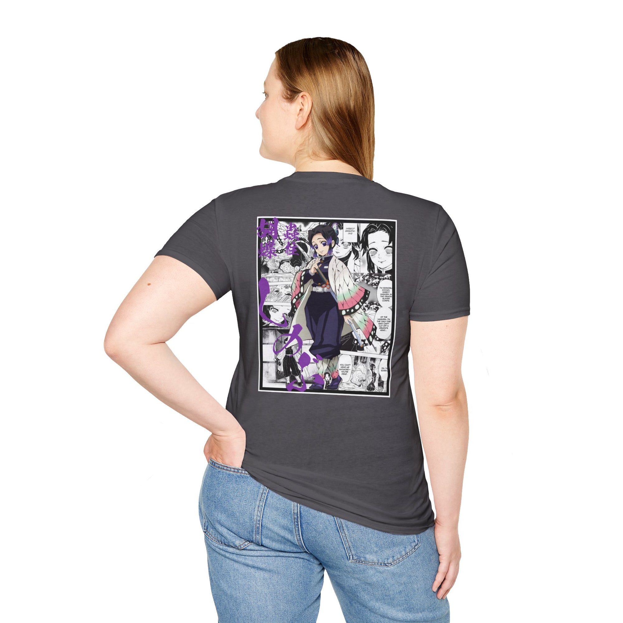 Camiseta informal de Shinobu Kochō (DEMON SLAYER)