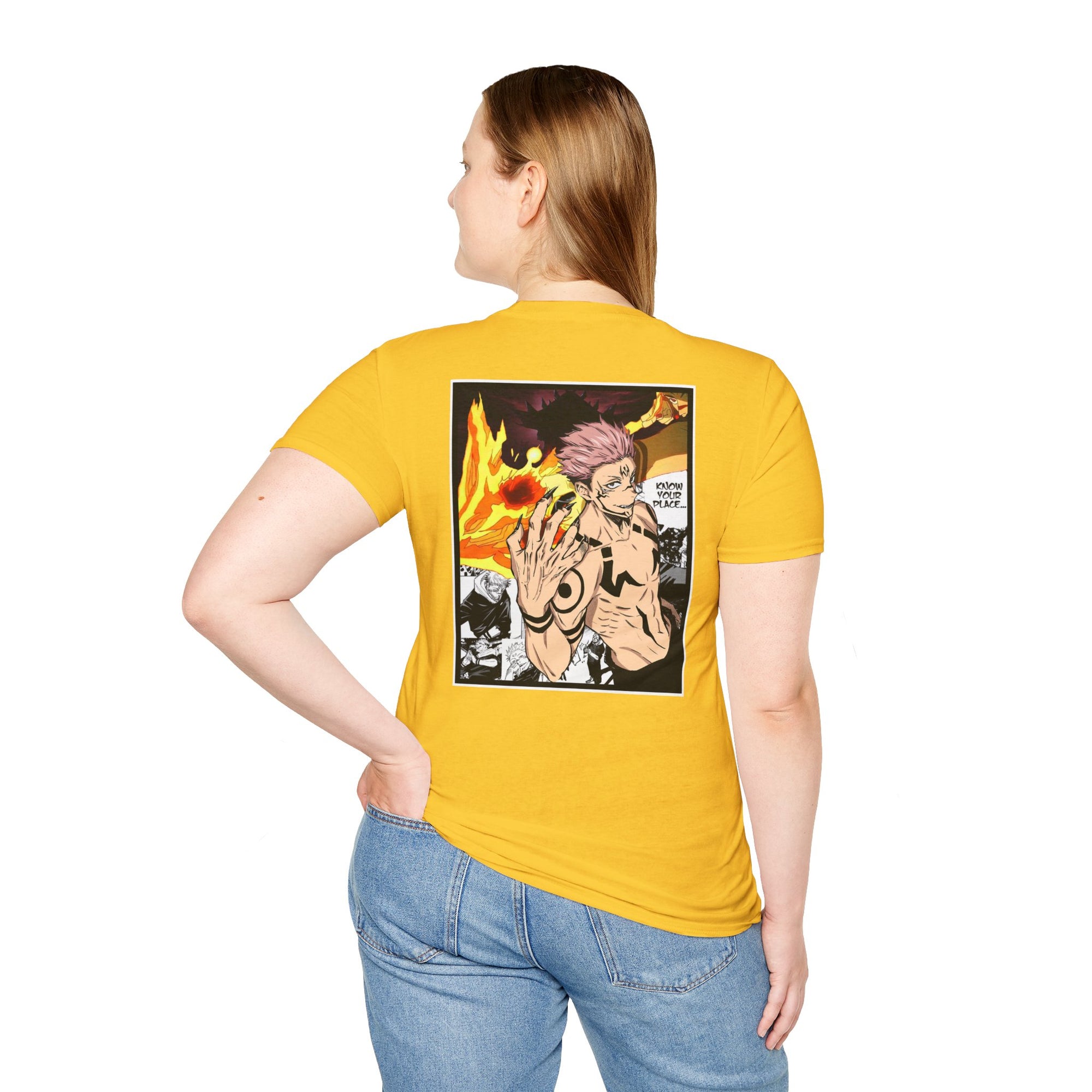 Camiseta informal Ryomen Sukuna (JUJUTSU KAISEN)