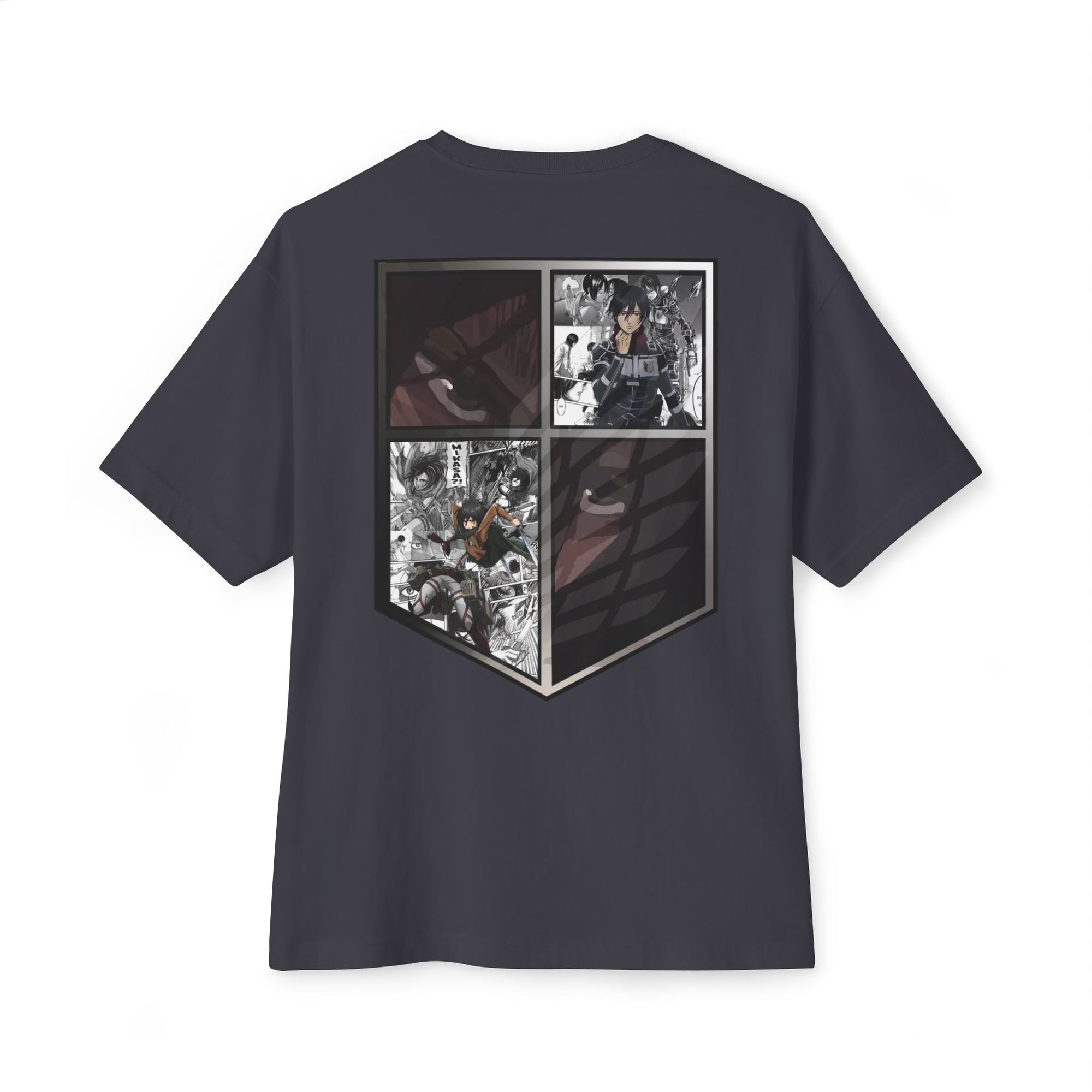 Camiseta extragrande de Mikasa Ackerman (ATAQUE A LOS TITANES)