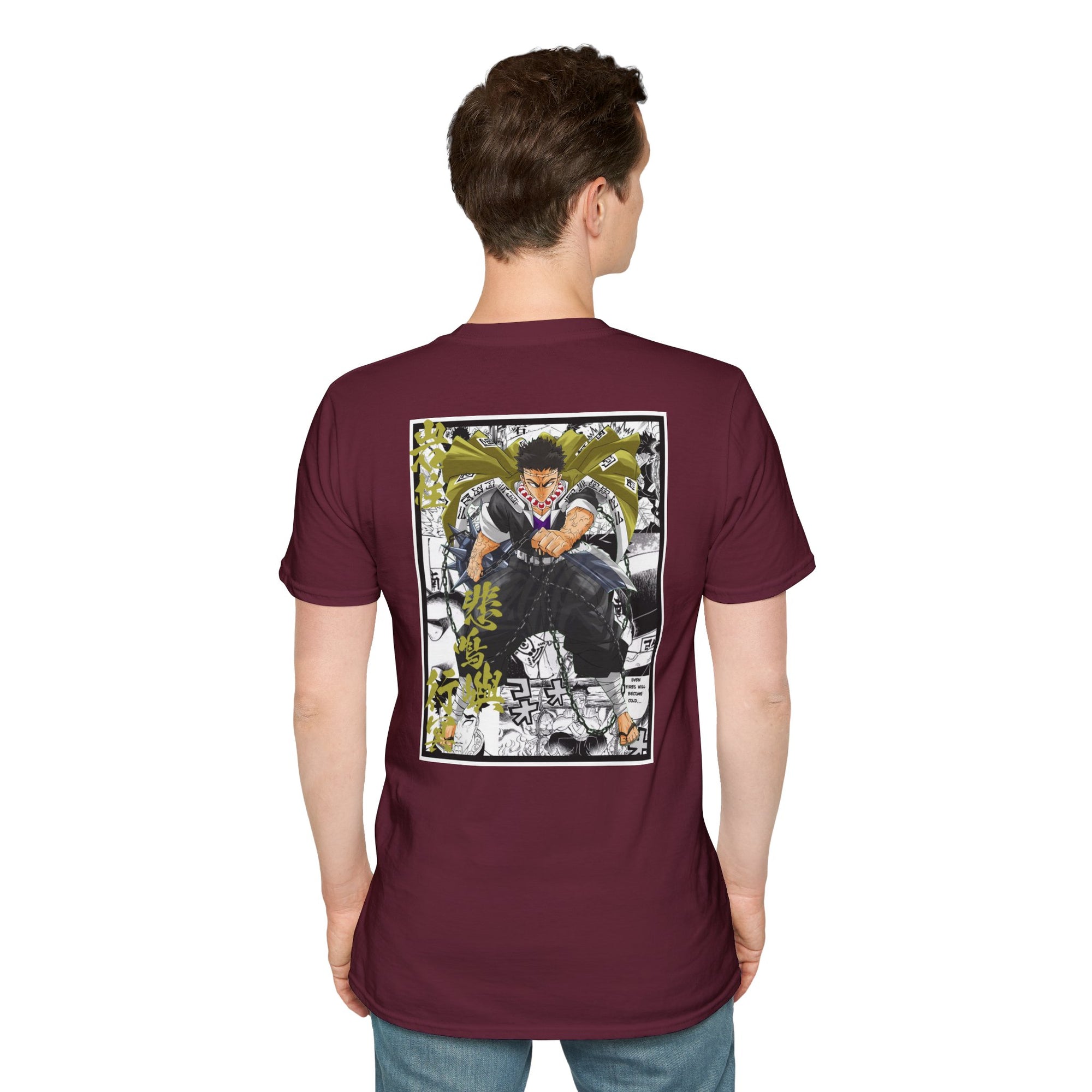 Camiseta informal Gyomei Himejima (DEMON SLAYER)