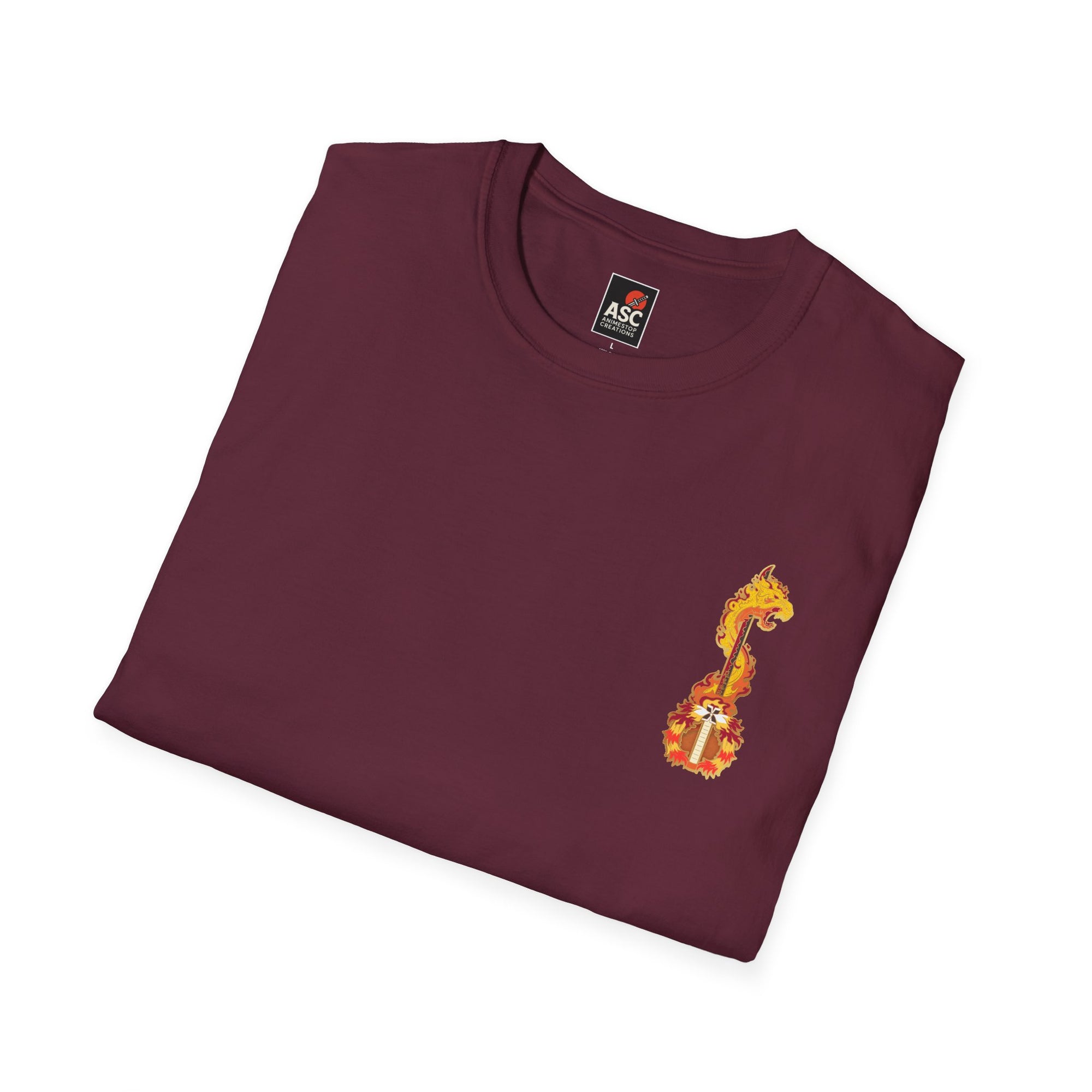 Camiseta informal Kyojuro Rengoku (DEMON SLAYER)