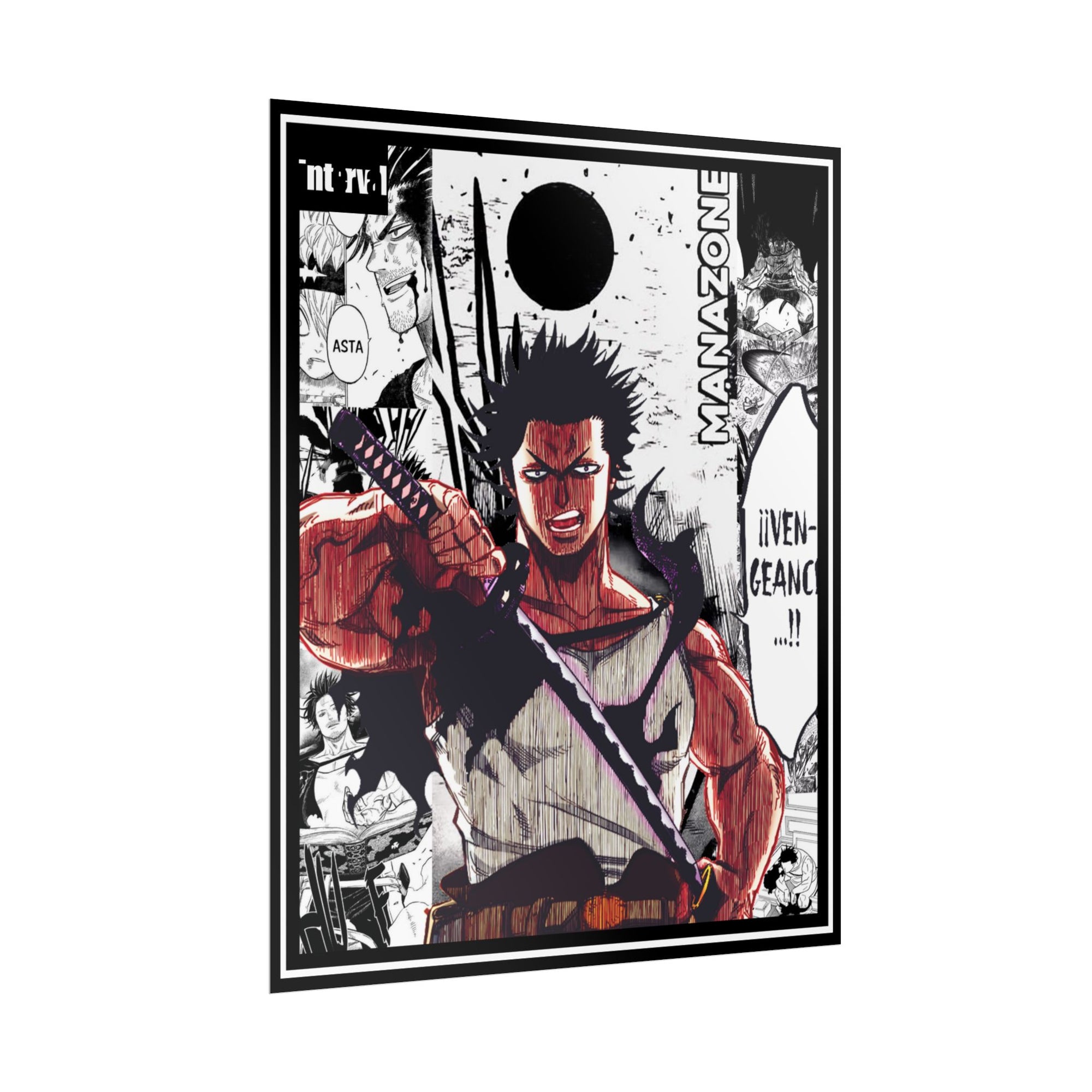 Yami Sukehiro (Black Clover) Poster