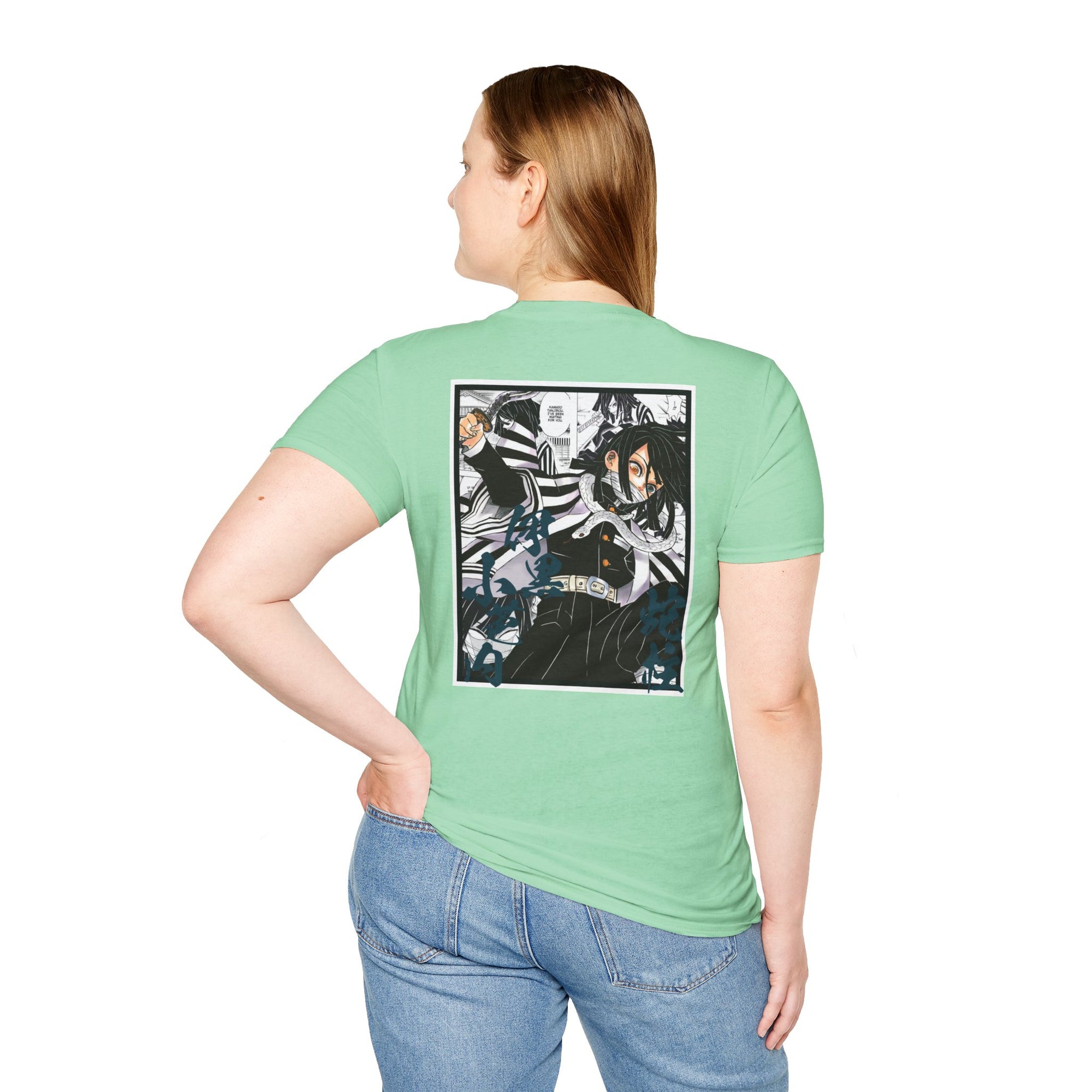 Camiseta informal Obanai Iguro (DEMON SLAYER)