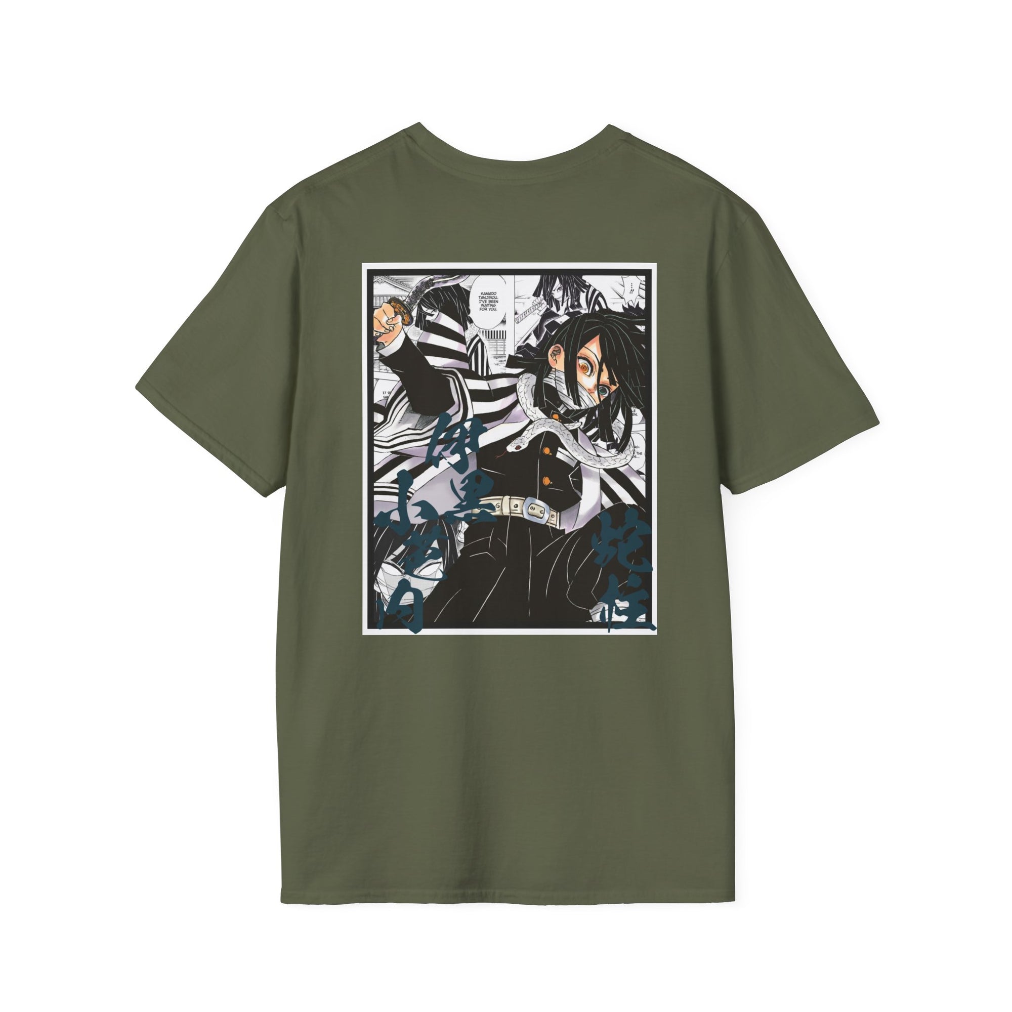 Camiseta informal Obanai Iguro (DEMON SLAYER)
