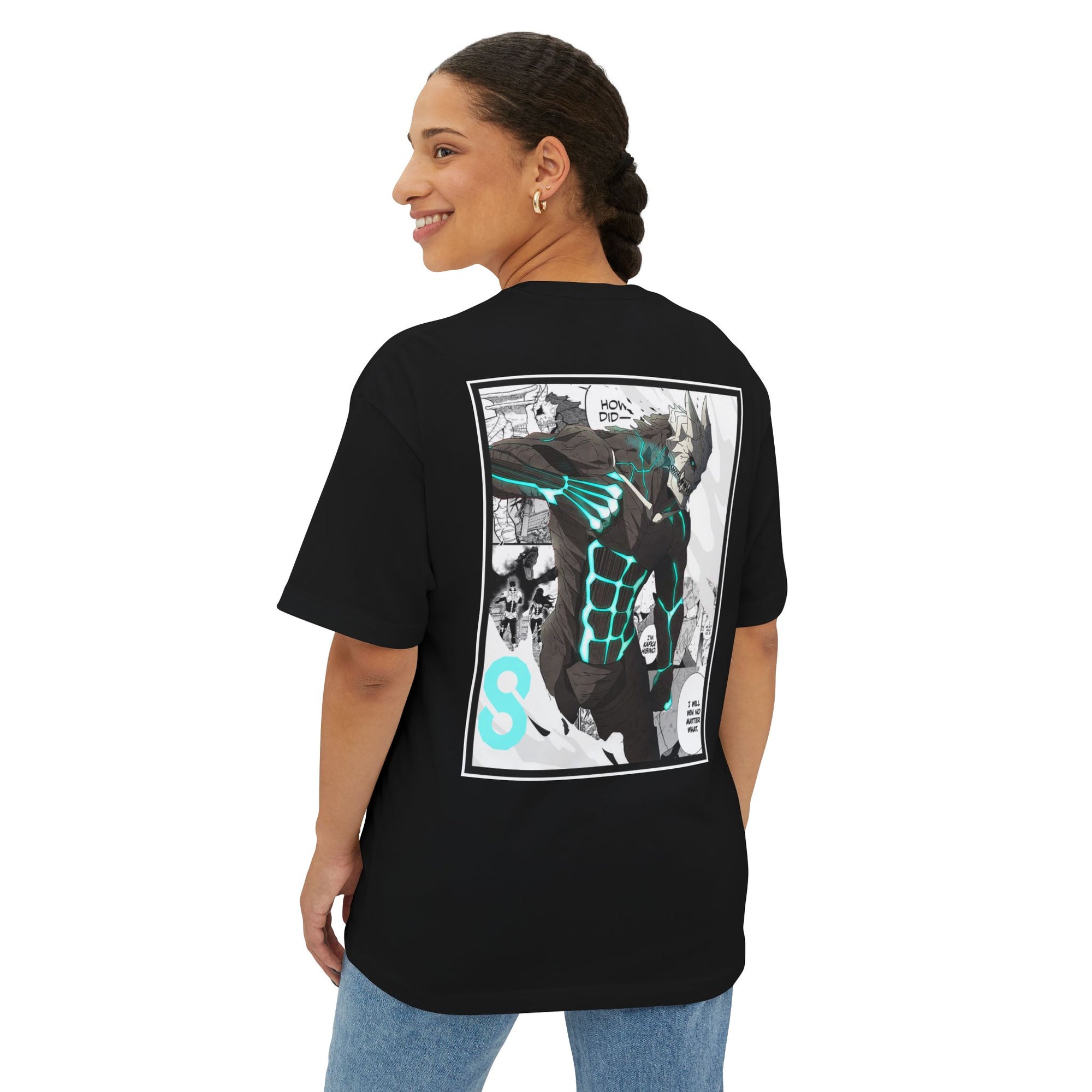 Kafka Hibino (Kaiju No. 8) Premium Oversized Tee