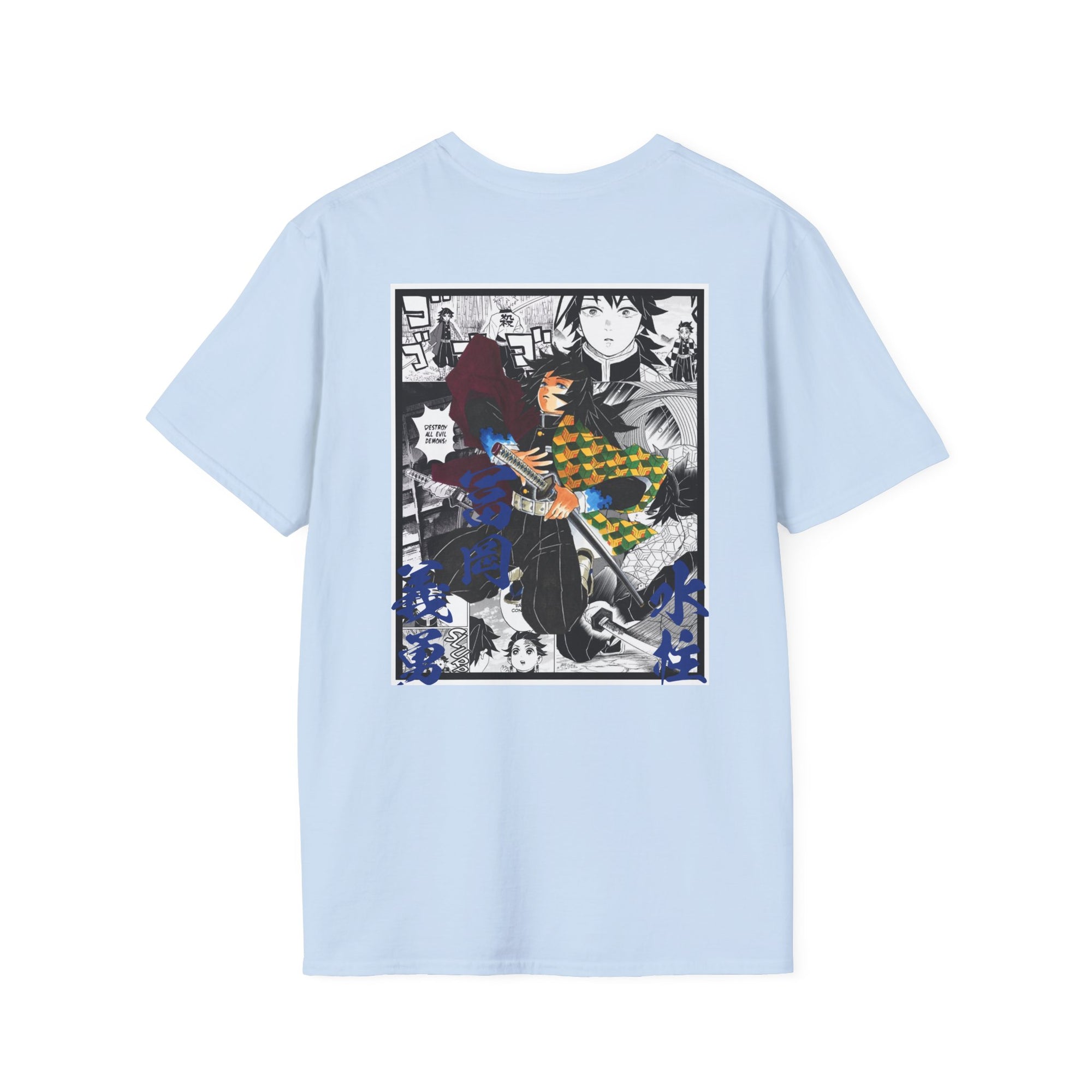 Camiseta informal Giyu Tomioka (DEMON SLAYER)