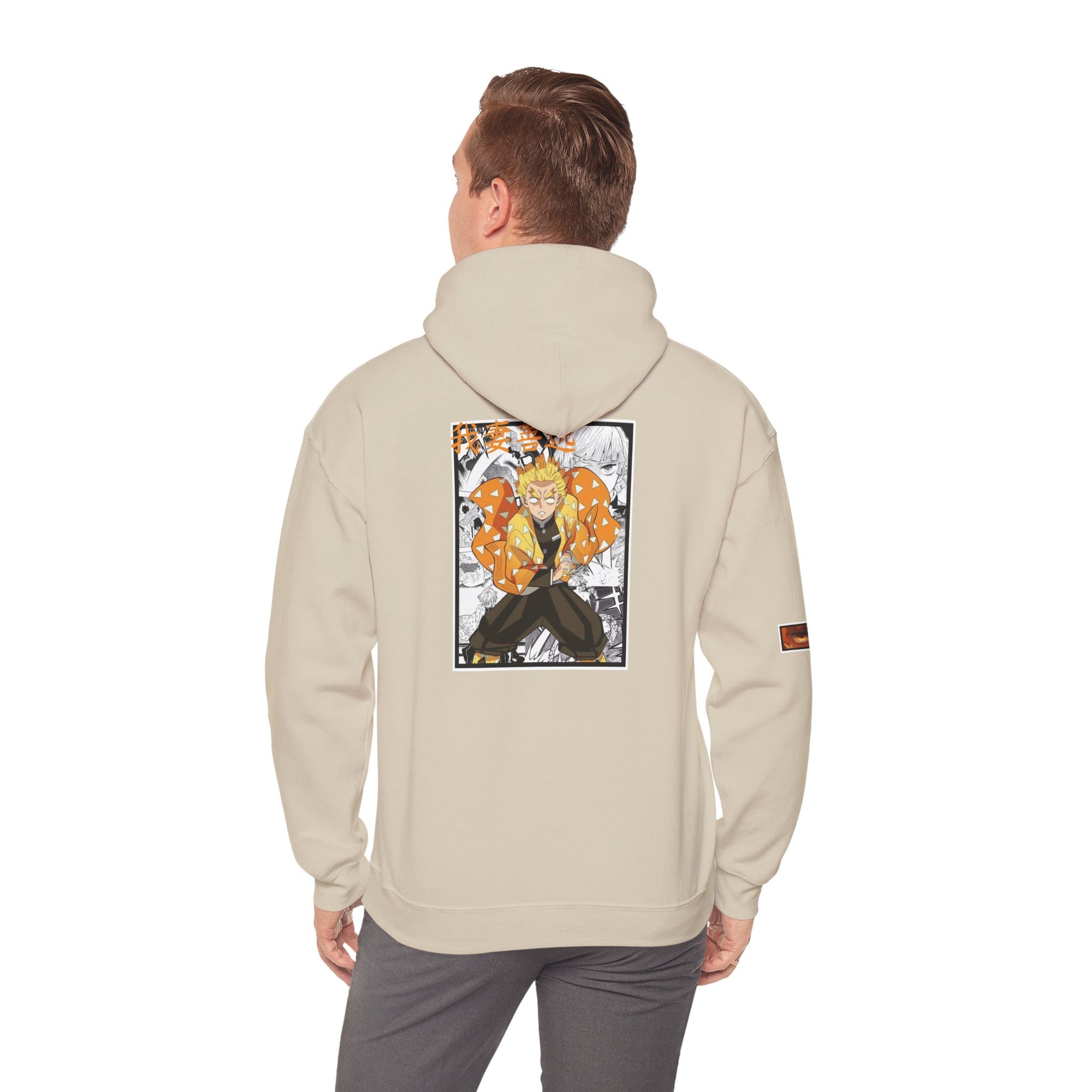 Sudadera con capucha Zenitsu Agatsuma (DEMON SLAYER)