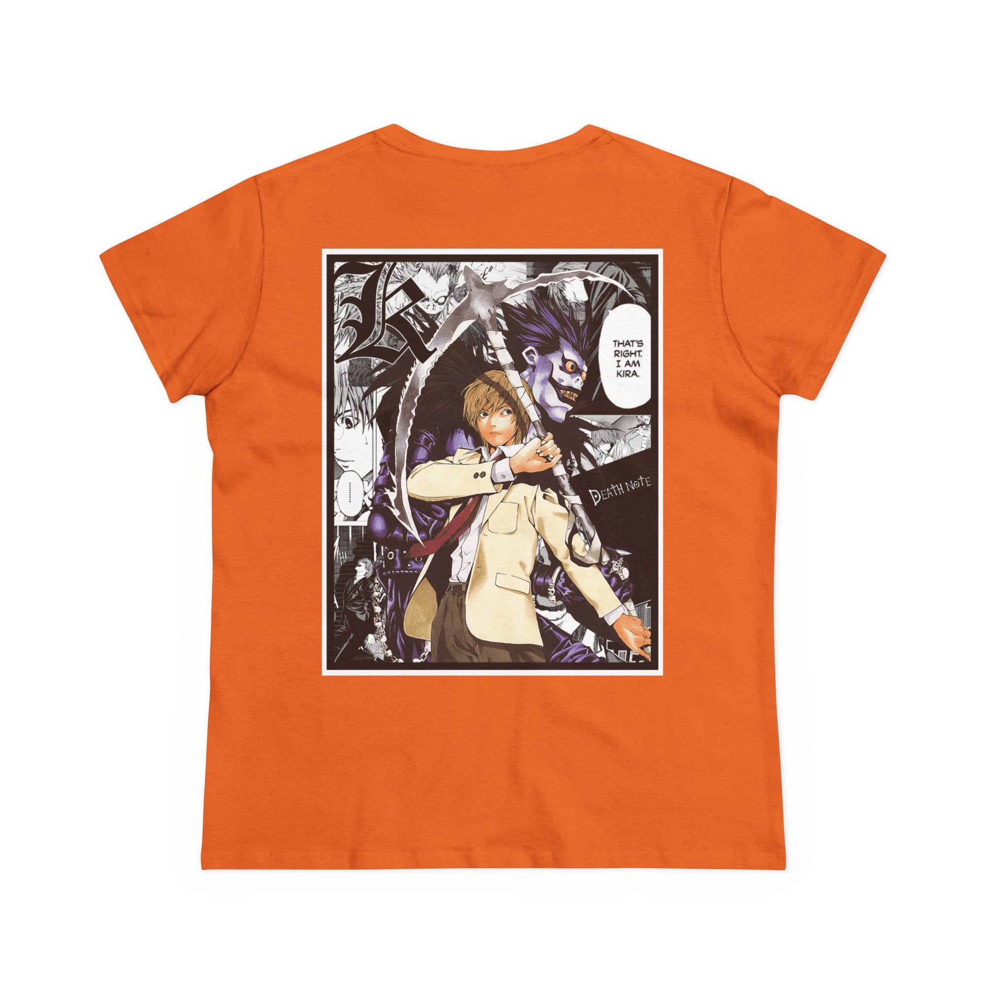 Camiseta de mujer de Light Yagami (DEATH NOTE)
