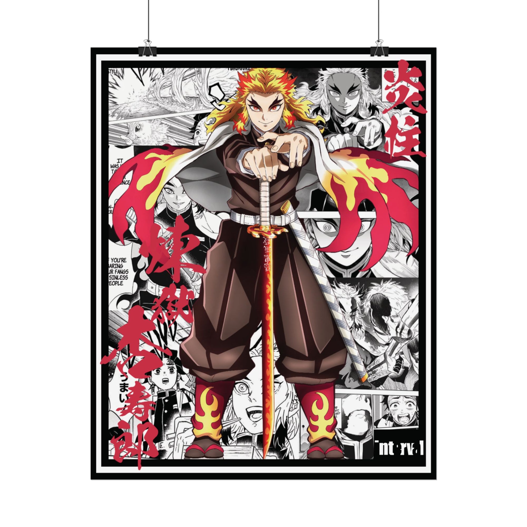 Kyōjurō Rengoku (Demon Slayer) Poster