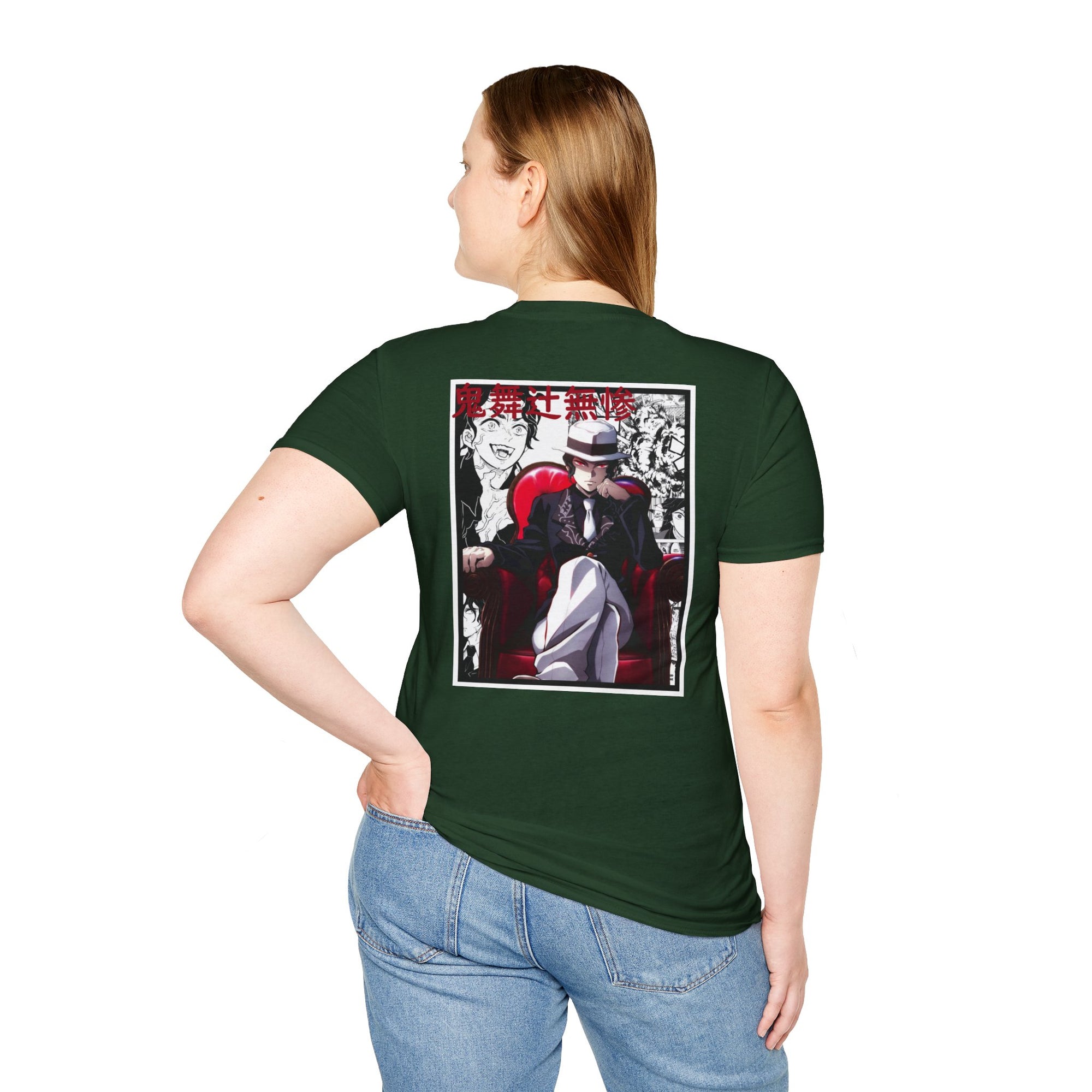 Camiseta informal Muzan Kibutsuji (DEMON SLAYER)