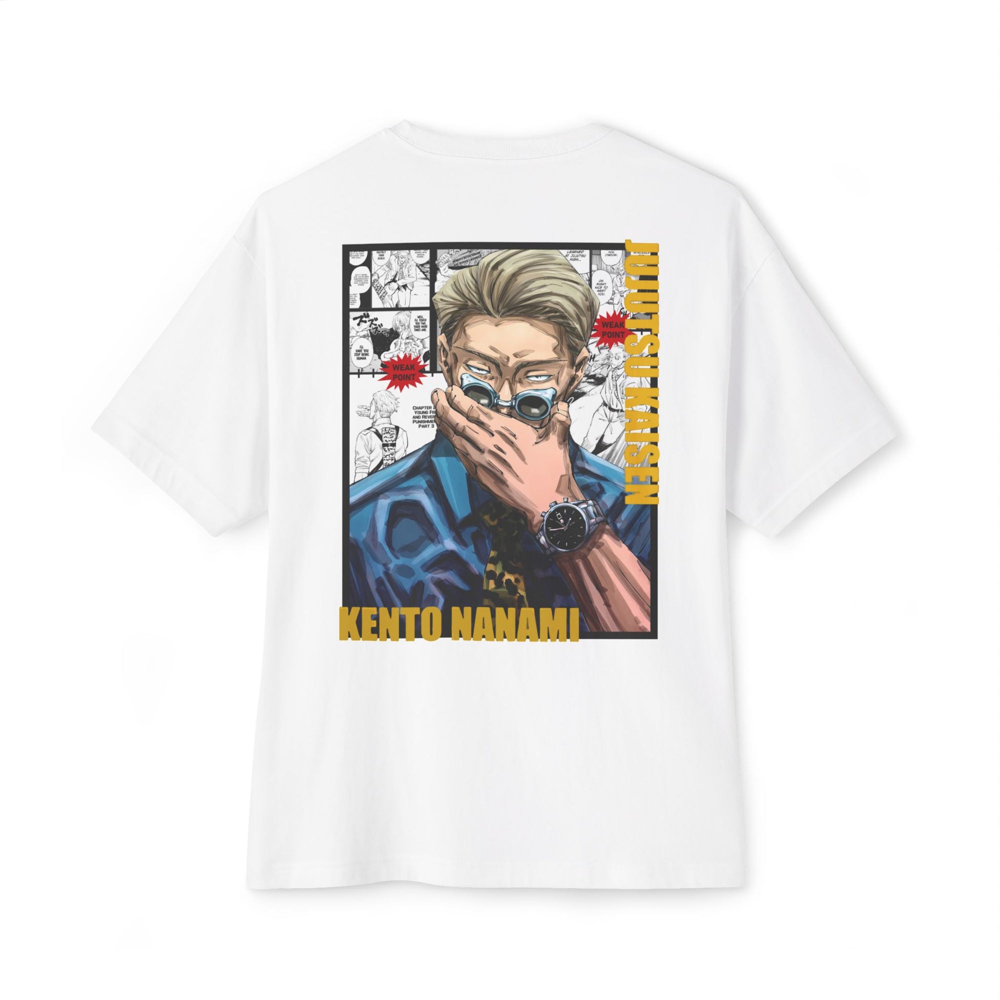 Camiseta extragrande Kento Nanami (JUJUTSU KAISEN)