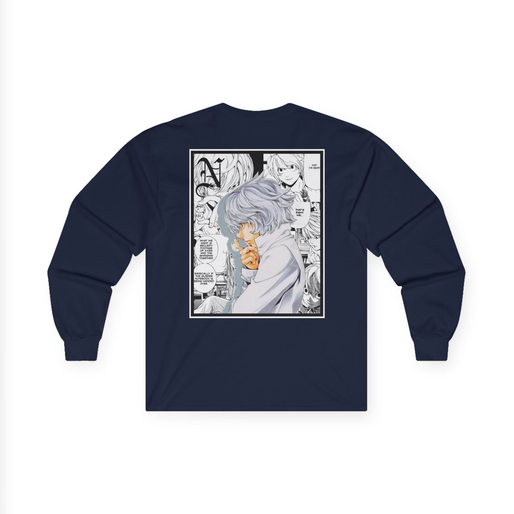 N. (DEATH NOTE) Long Sleeve