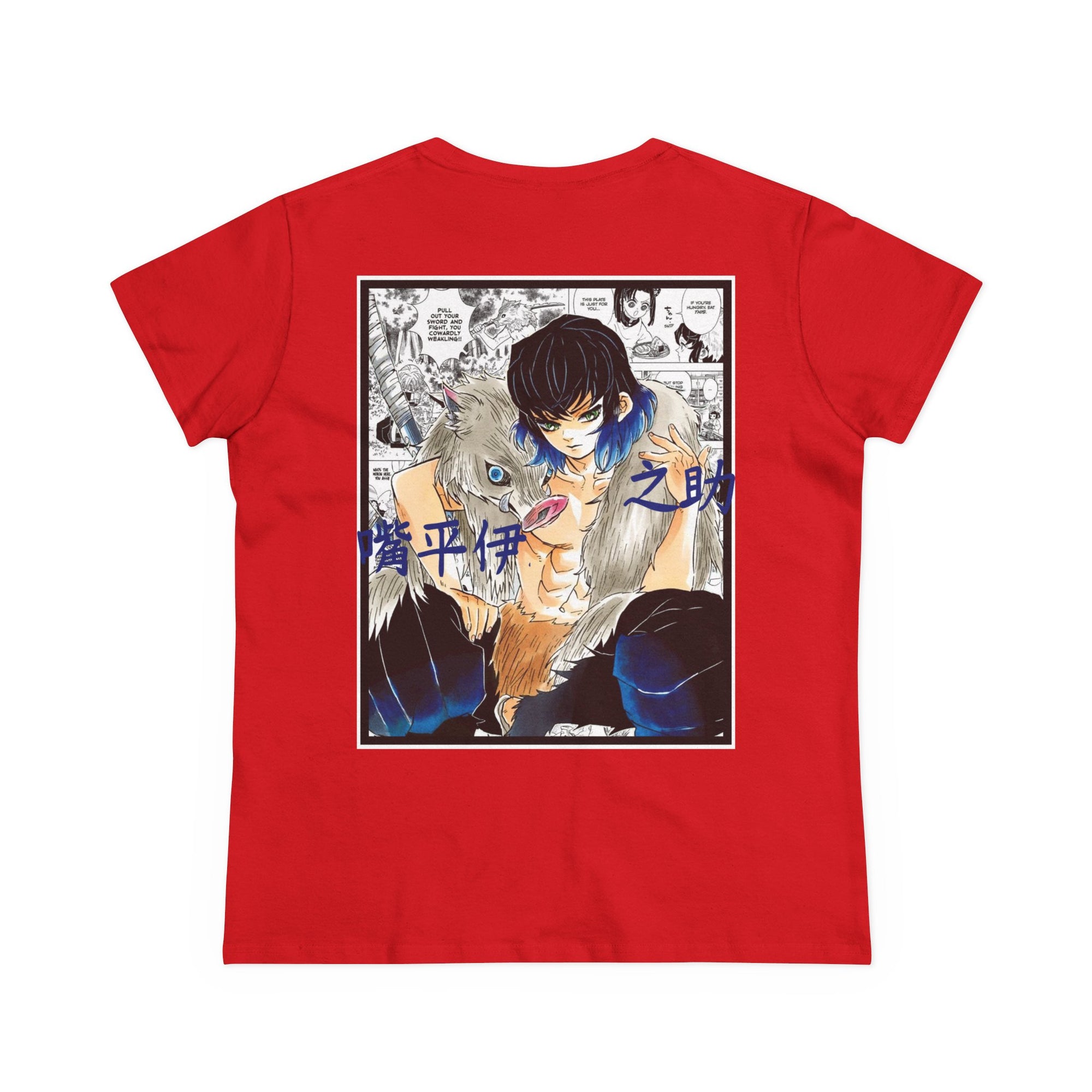 Camiseta de mujer Inosuke Hashibira (DEMON SLAYER)