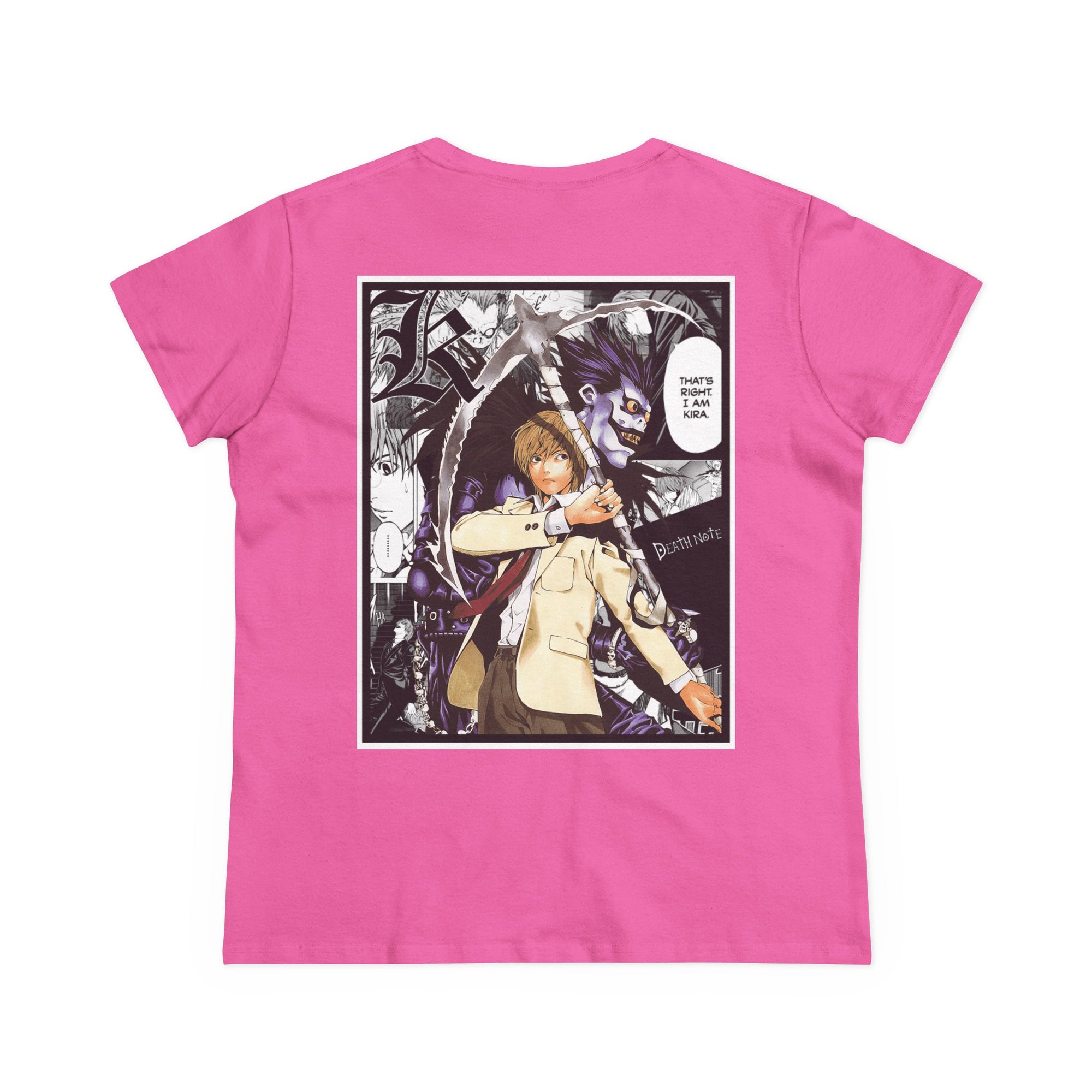 Camiseta de mujer de Light Yagami (DEATH NOTE)