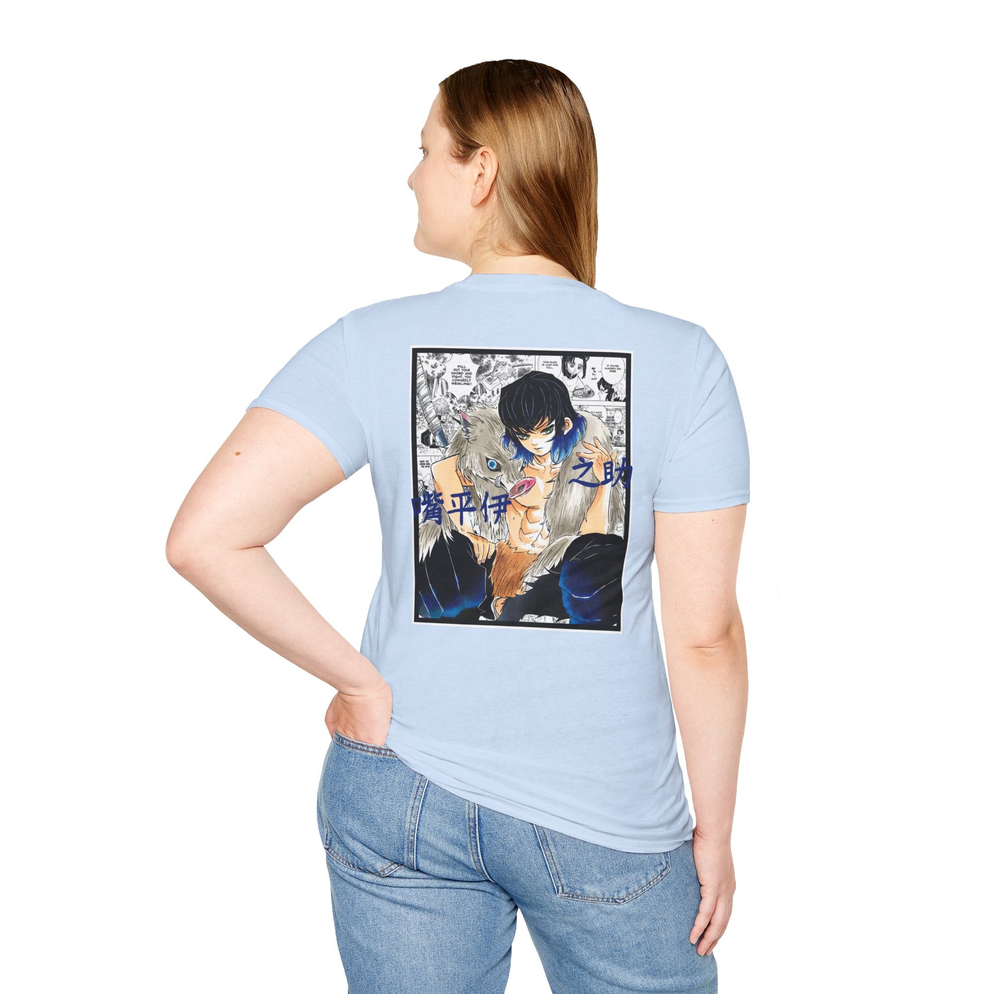 Camiseta informal Inosuke Hashibira (DEMON SLAYER)