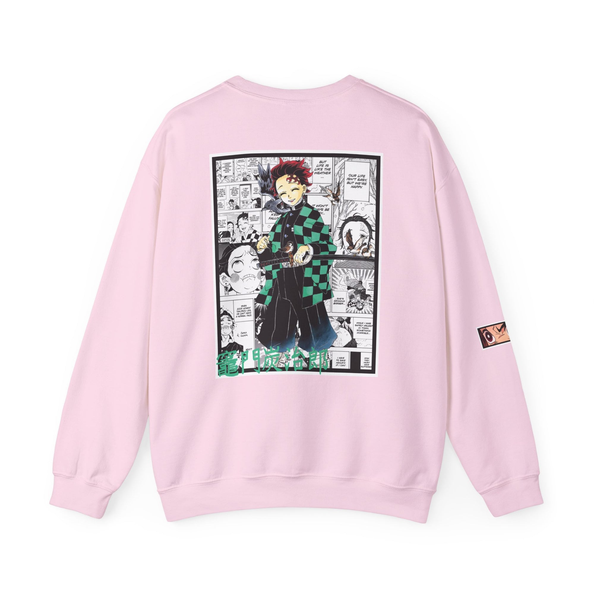 Sudadera con cuello redondo de Tanjiro Kamado (DEMON SLAYER)