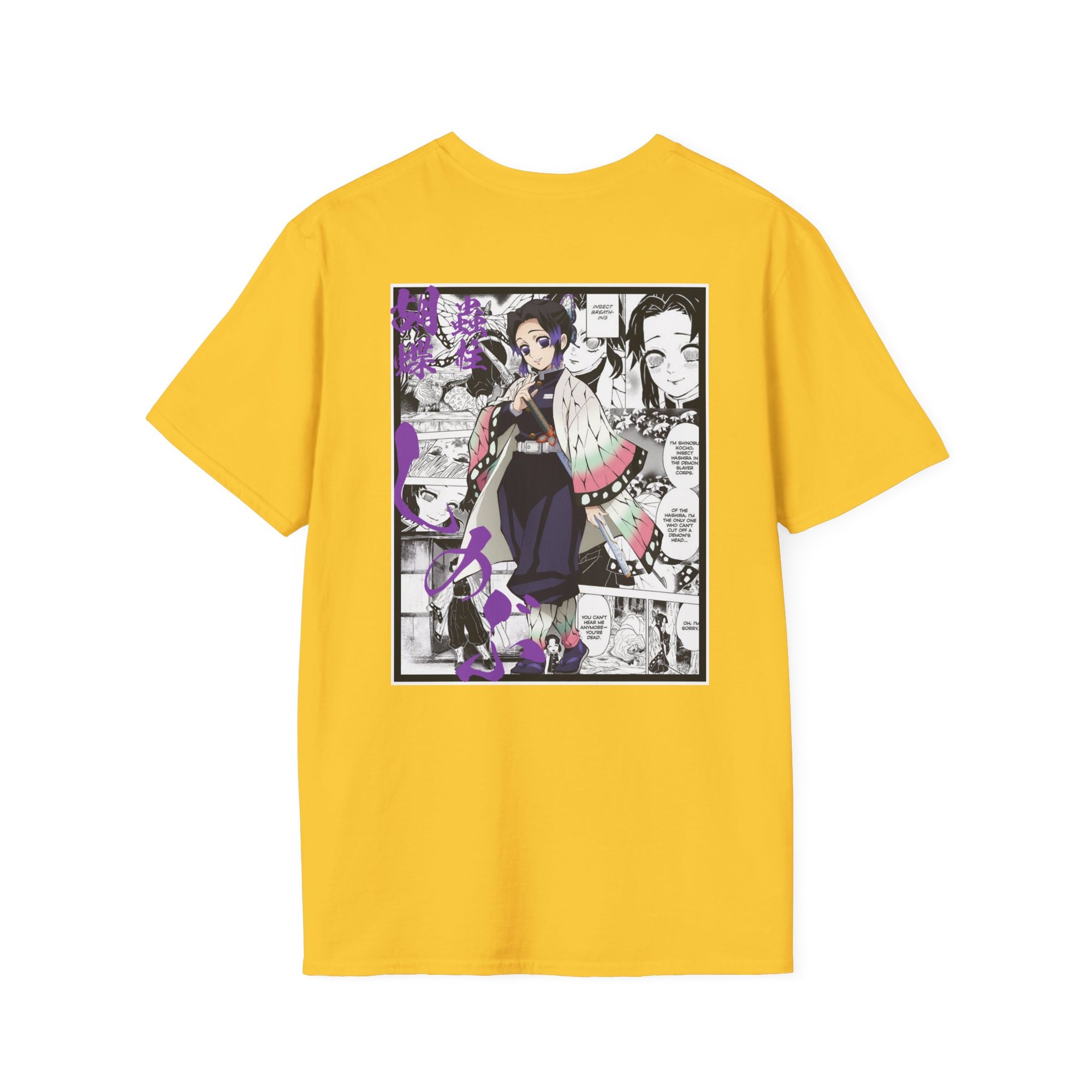 Camiseta informal de Shinobu Kochō (DEMON SLAYER)