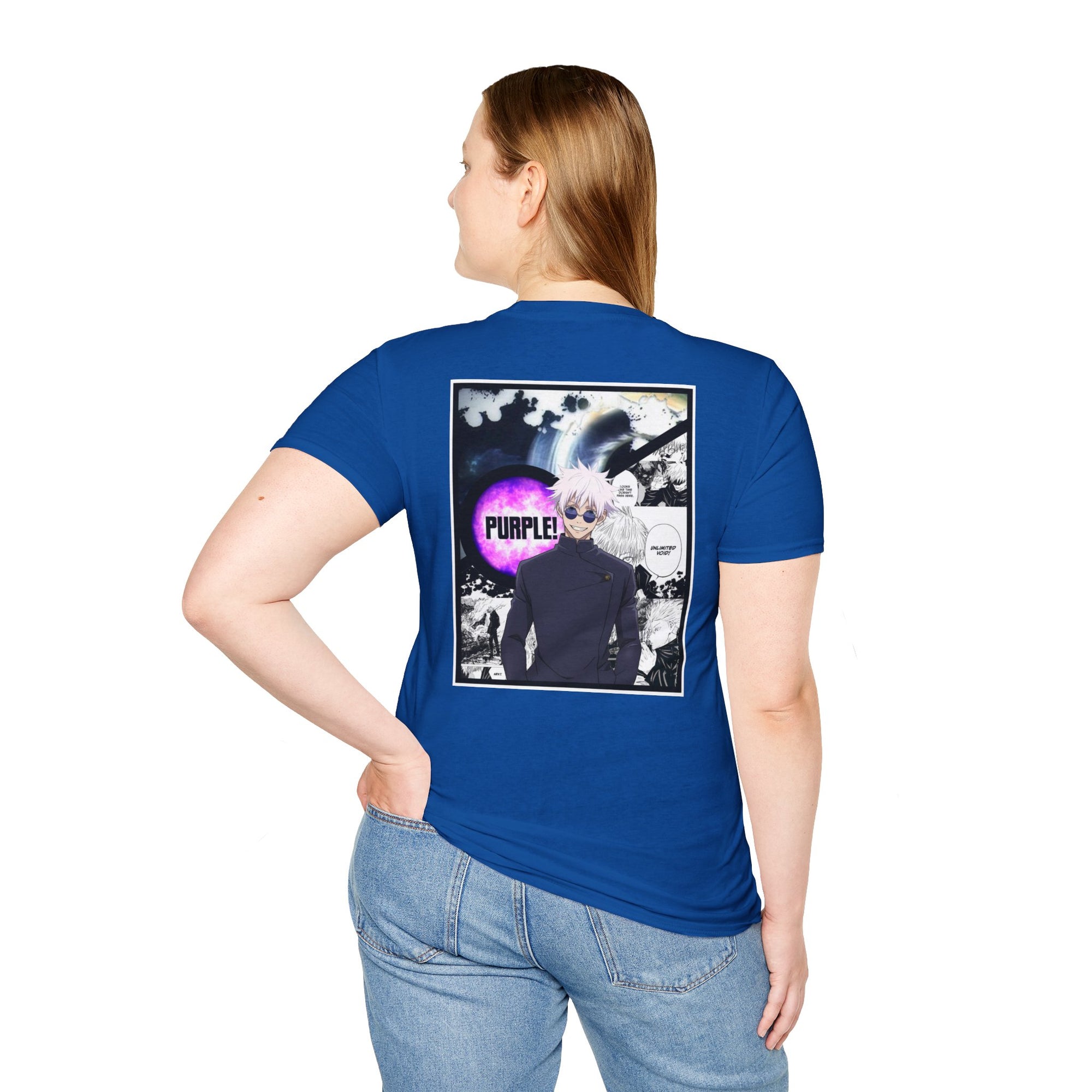 Camiseta informal Satoru Gojo (JUJUTSU KAISEN)