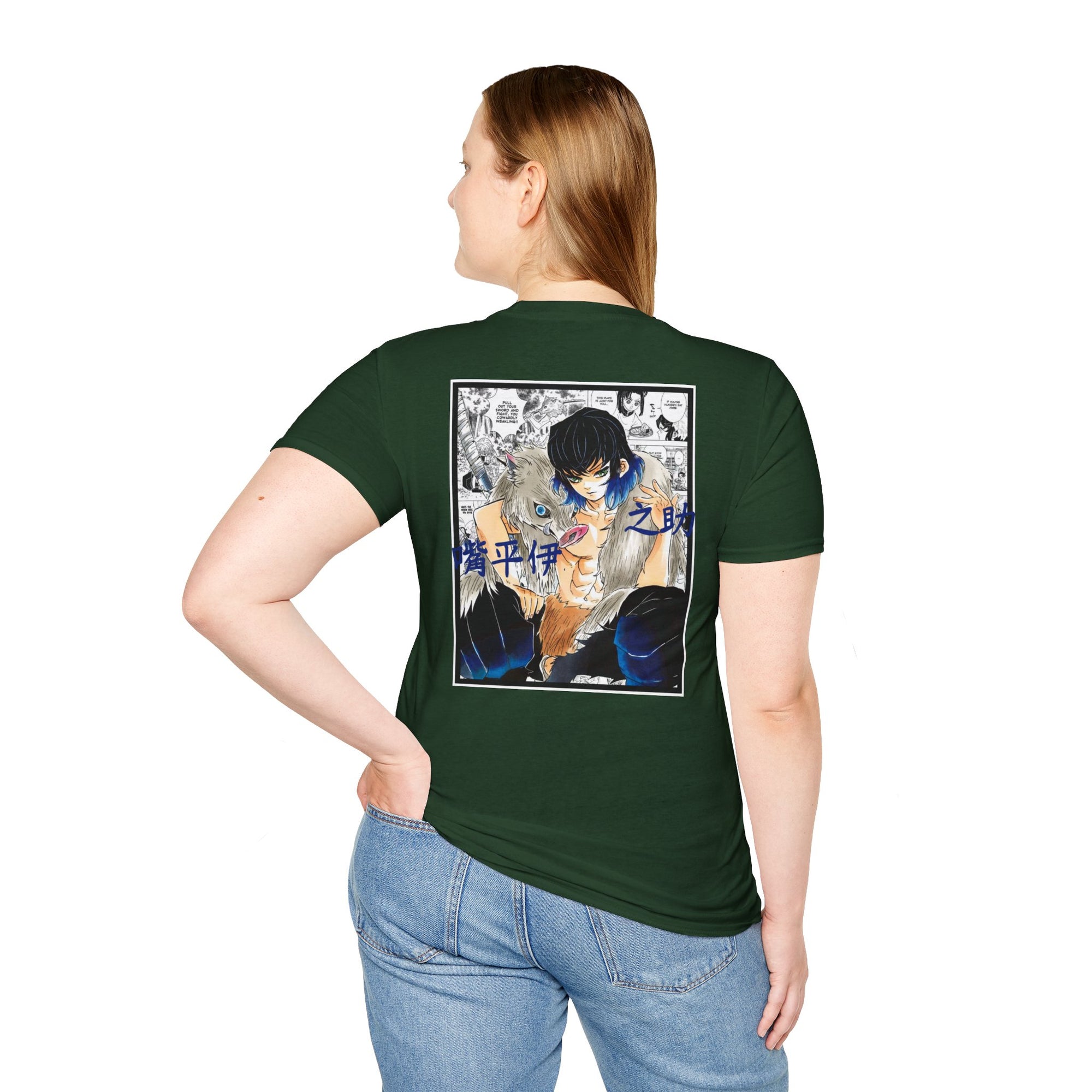 Camiseta informal Inosuke Hashibira (DEMON SLAYER)