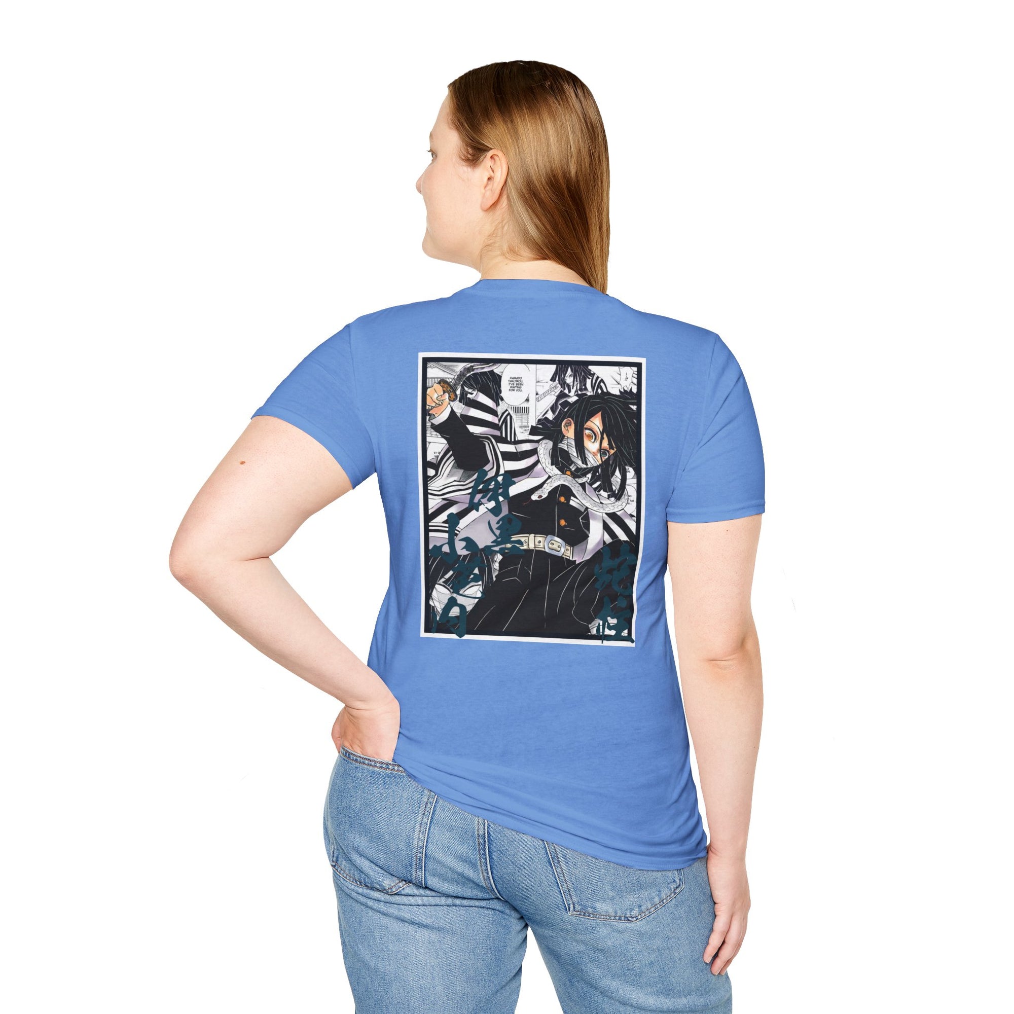 Camiseta informal Obanai Iguro (DEMON SLAYER)