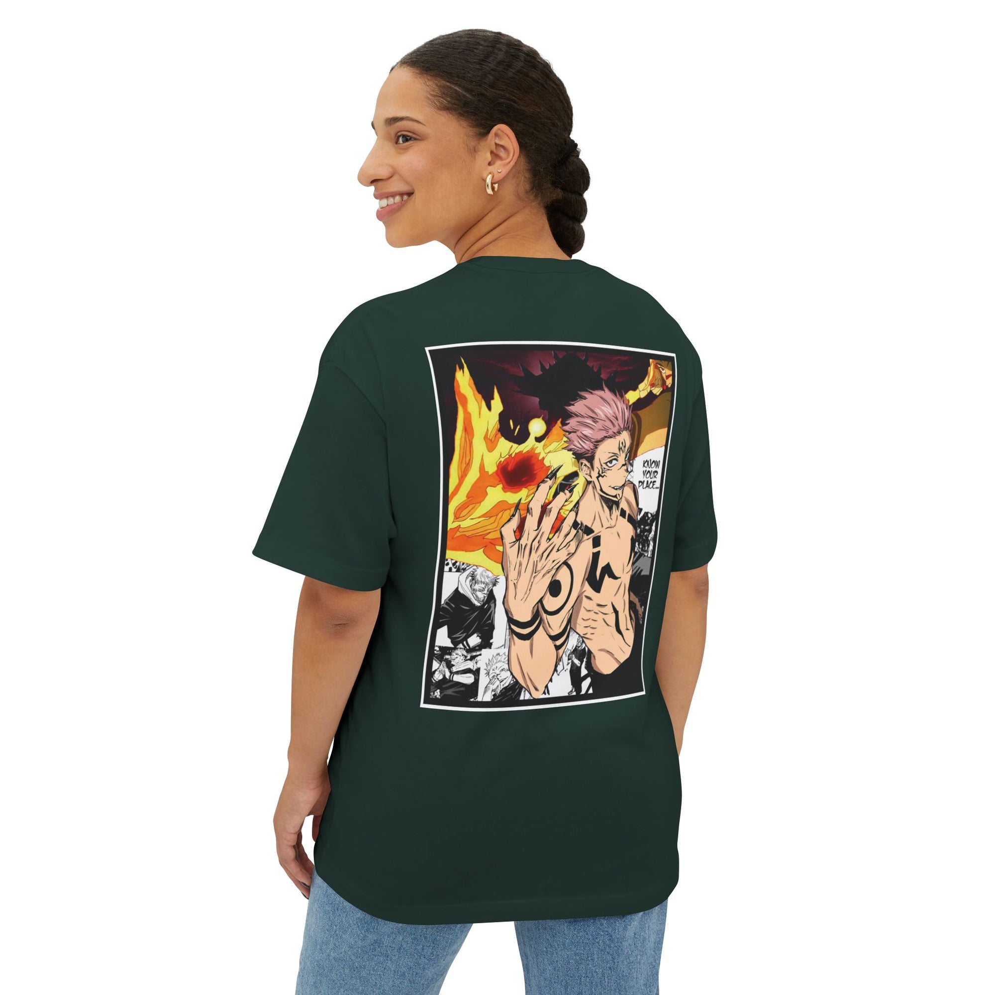 Camiseta extragrande de Ryomen Sukuna (JUJUTSU KAISEN)