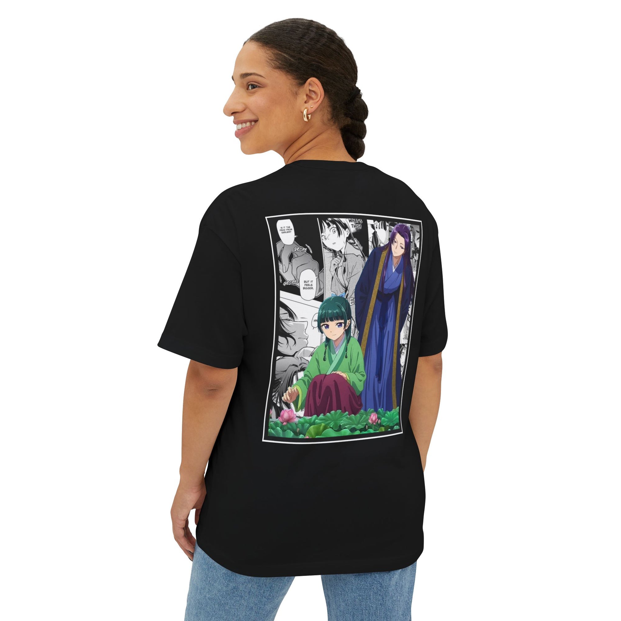 Jinshi and Maomao (The Apothecary Diaries) Premium Oversized Tee