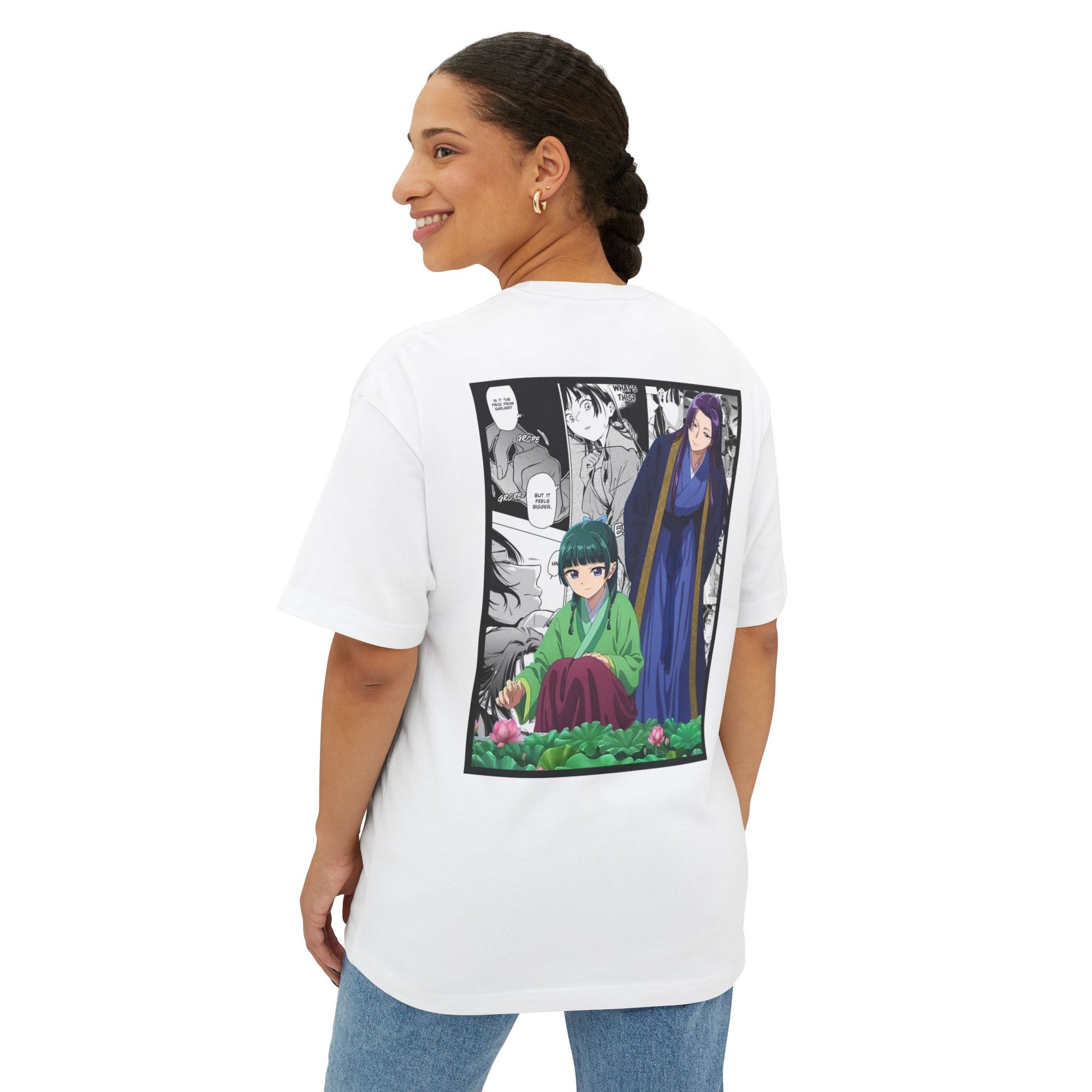 Jinshi and Maomao (The Apothecary Diaries) Premium Oversized Tee