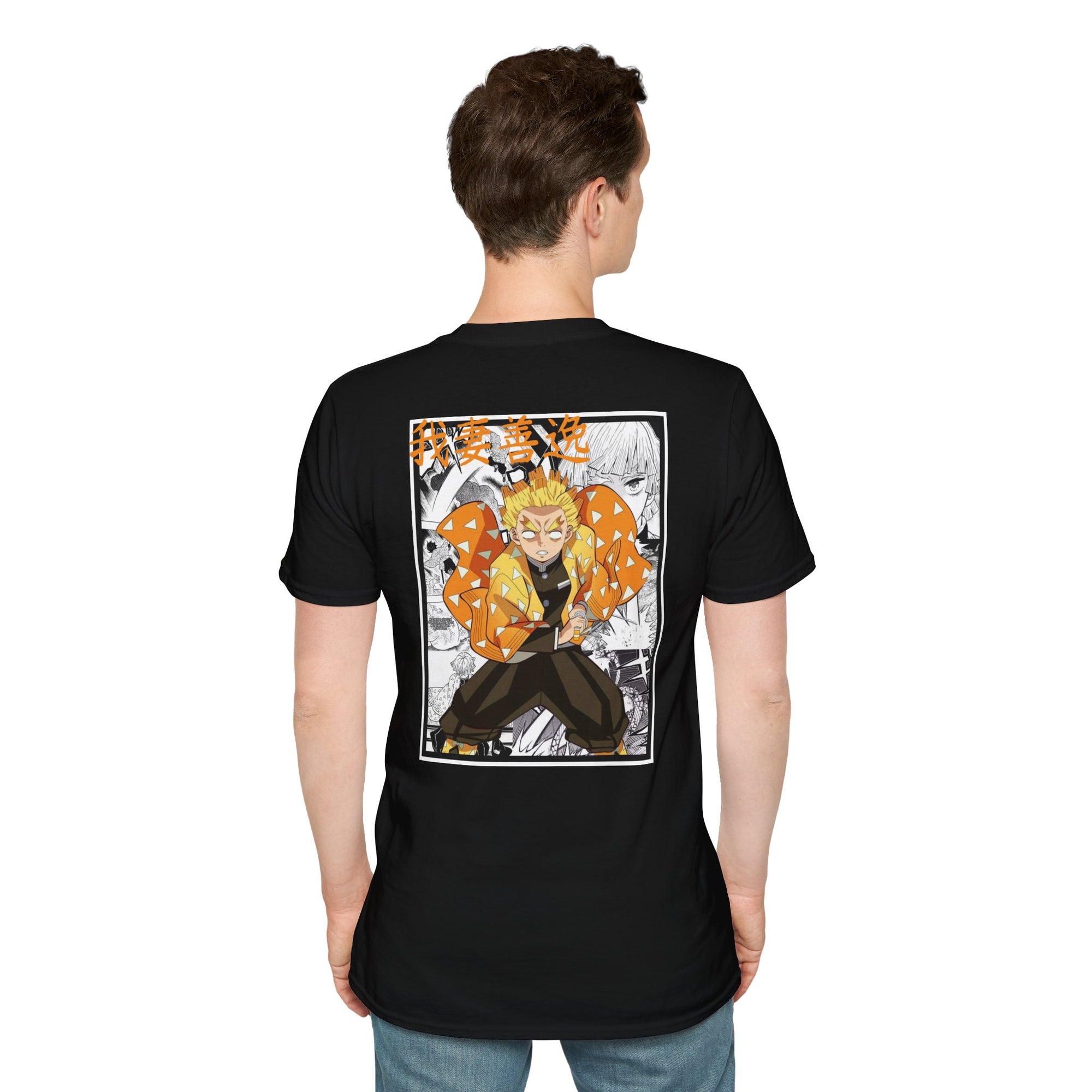 Camiseta informal Zenitsu Agatsuma (DEMON SLAYER)