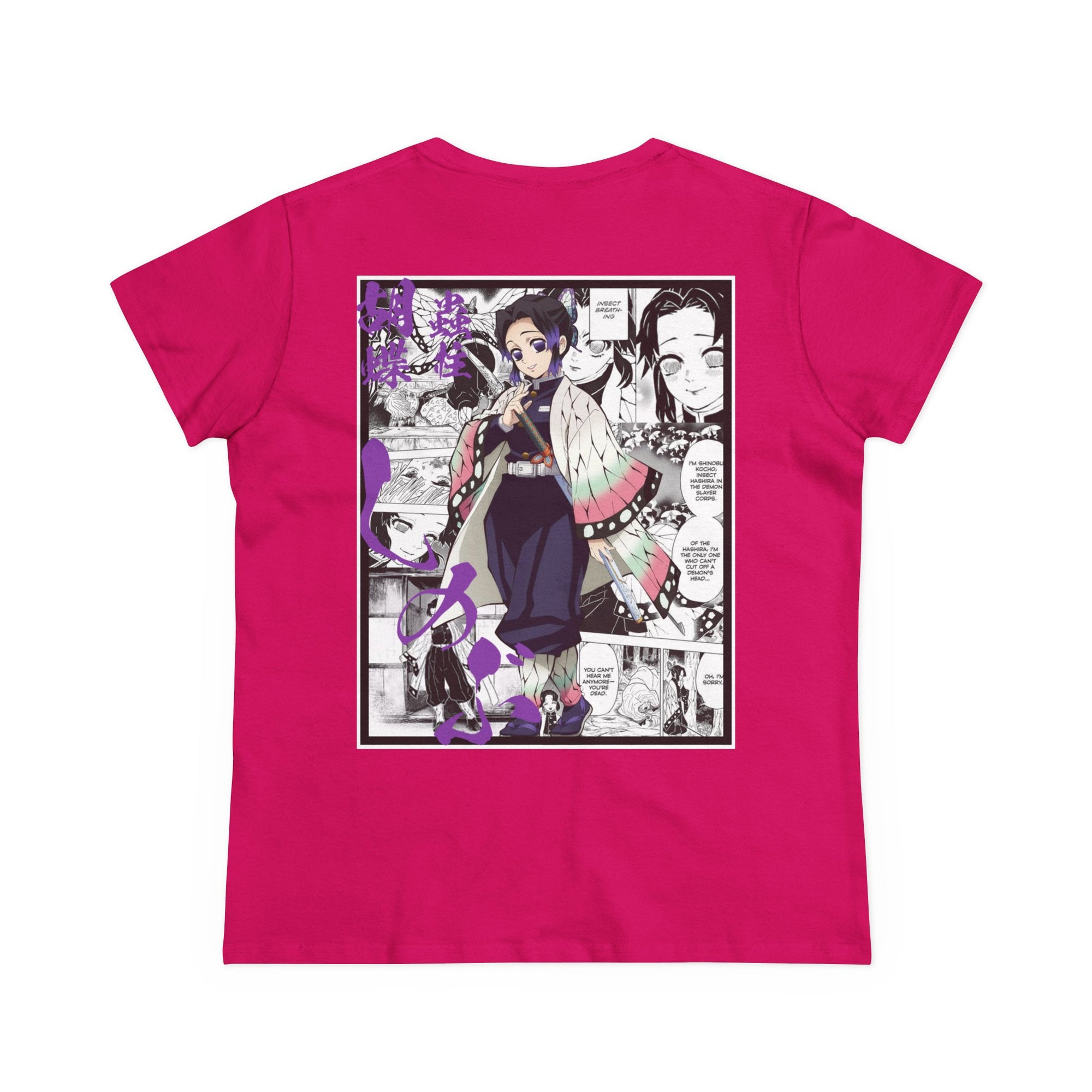 Camiseta de mujer Shinobu Kochō (DEMON SLAYER)