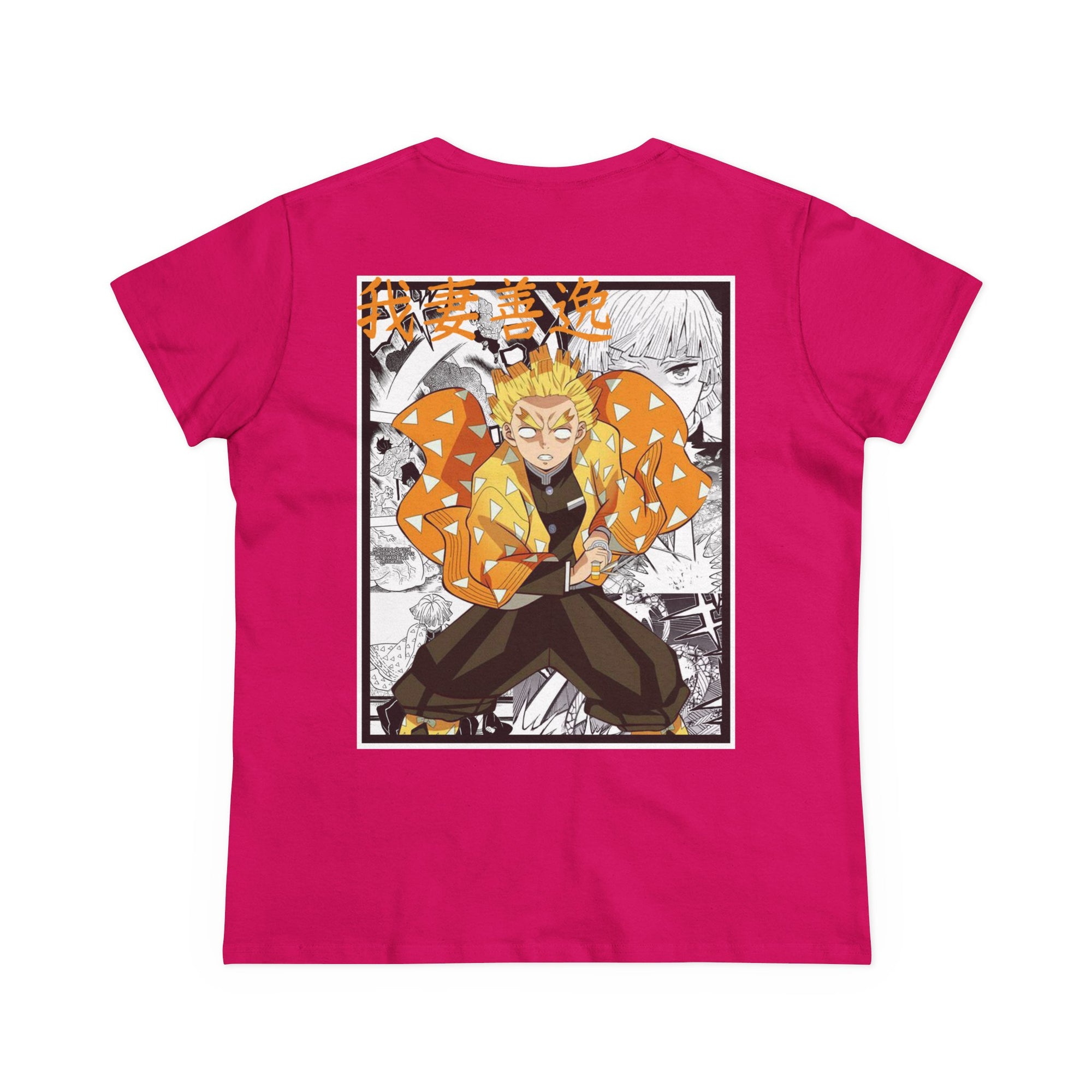 Camiseta de mujer Zenitsu Agatsuma (DEMON SLAYER)