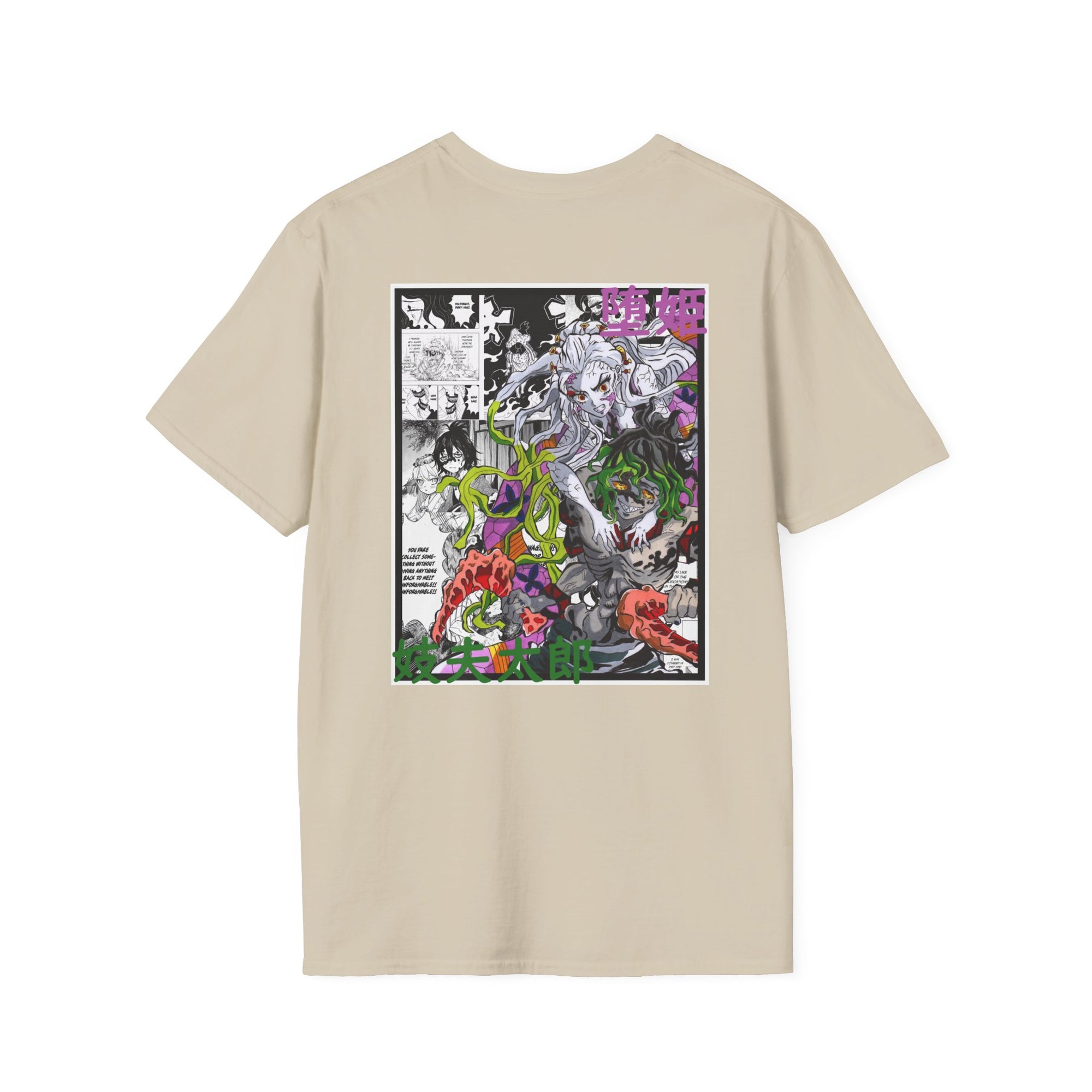 Camiseta informal Gyutaro y Daki (DEMON SLAYER)