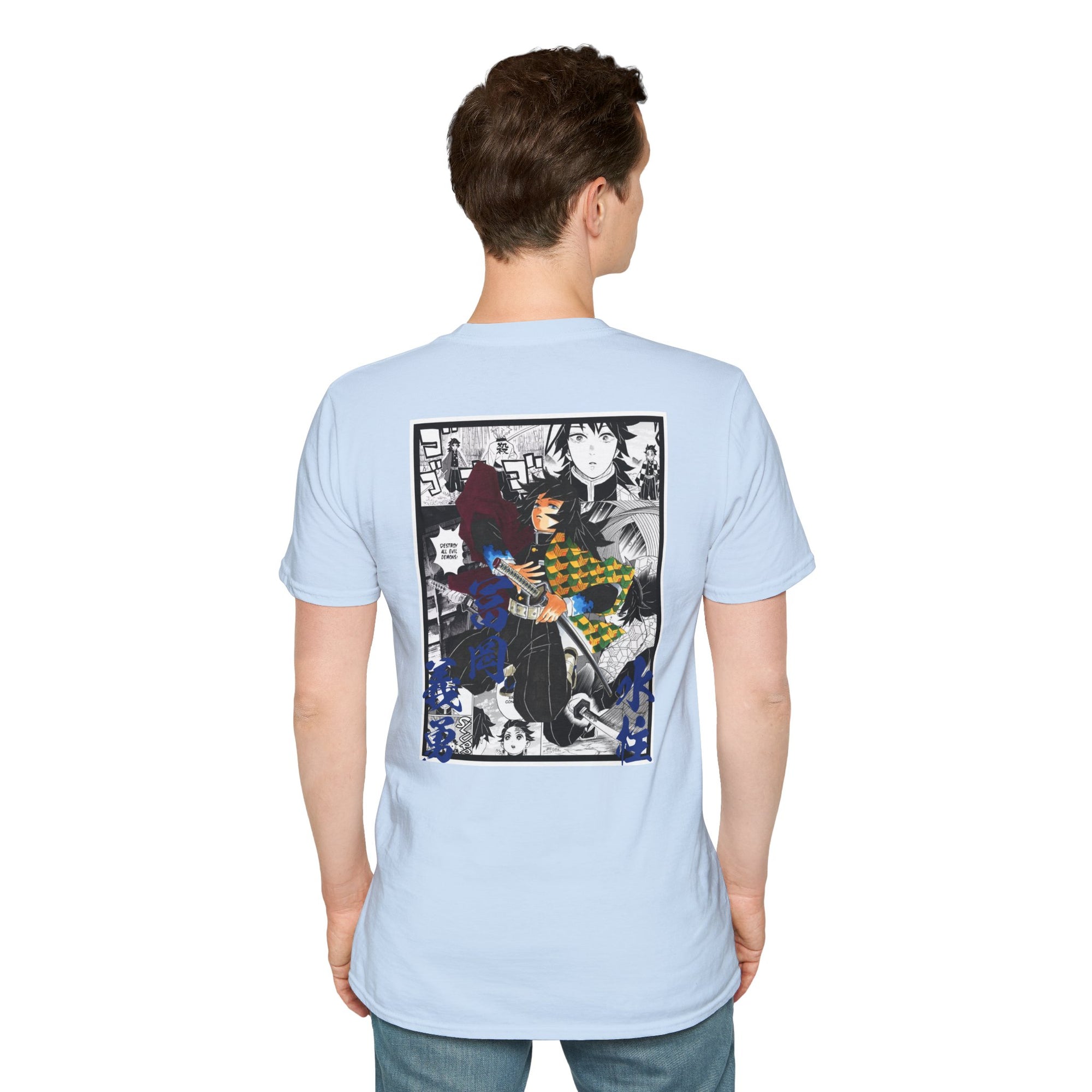 Camiseta informal Giyu Tomioka (DEMON SLAYER)