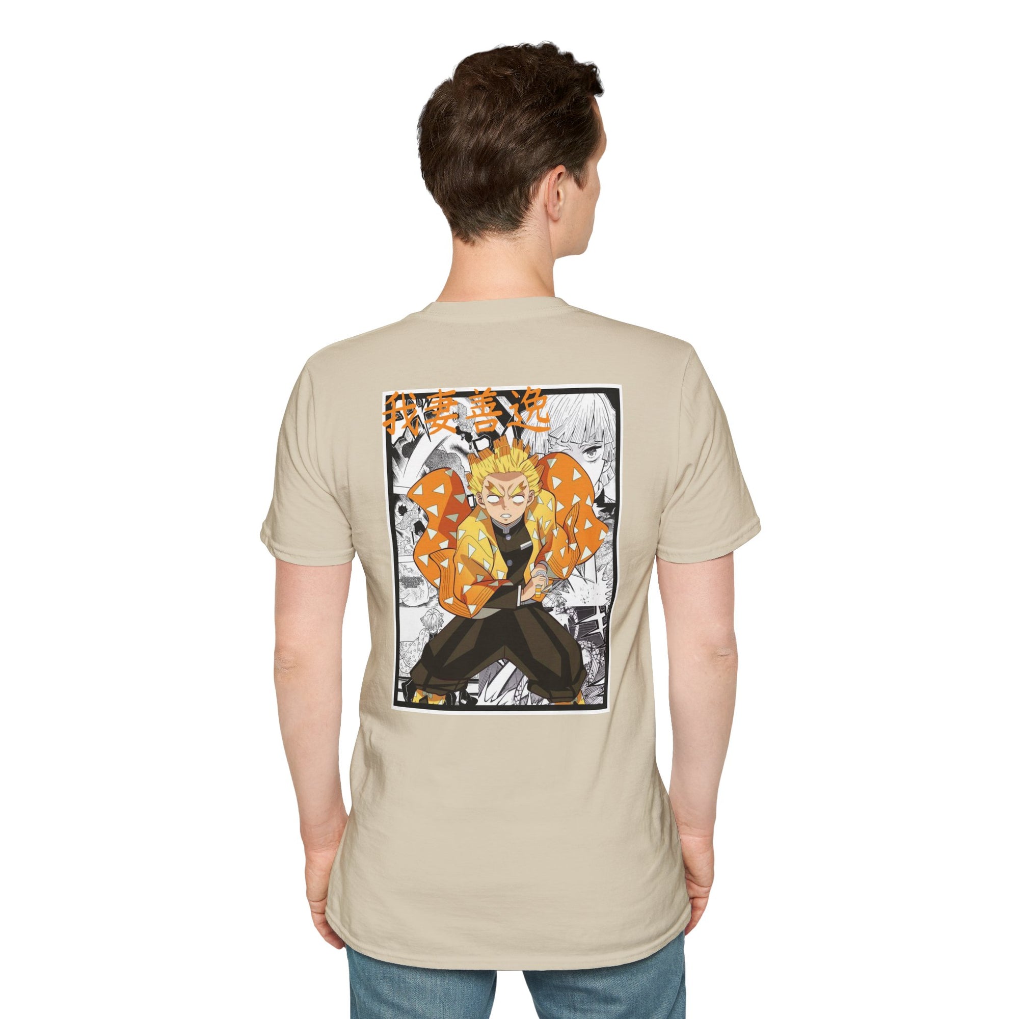 Camiseta informal Zenitsu Agatsuma (DEMON SLAYER)