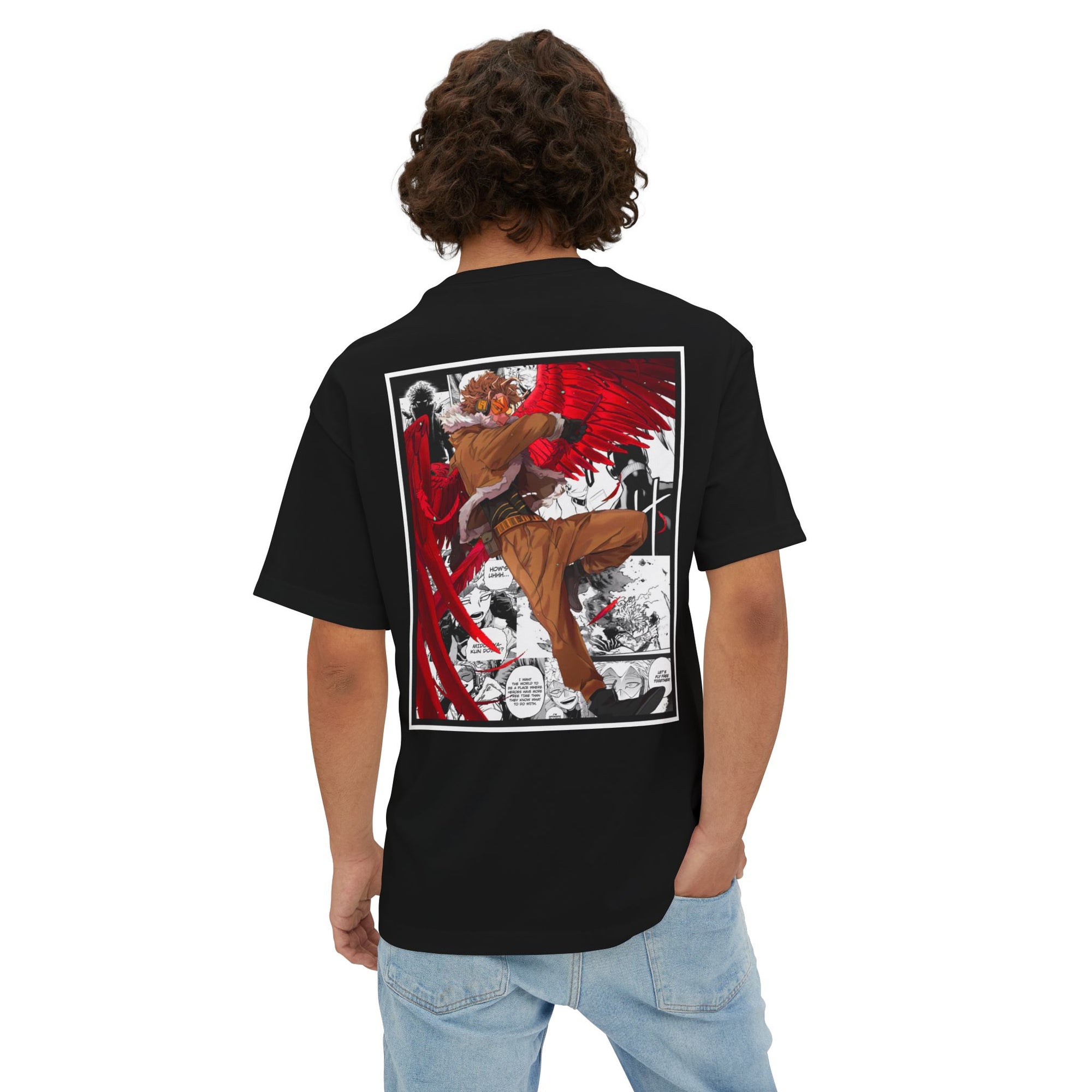 Keigo Takami "Hawks" (My Hero Academia) Premium Oversized Tee