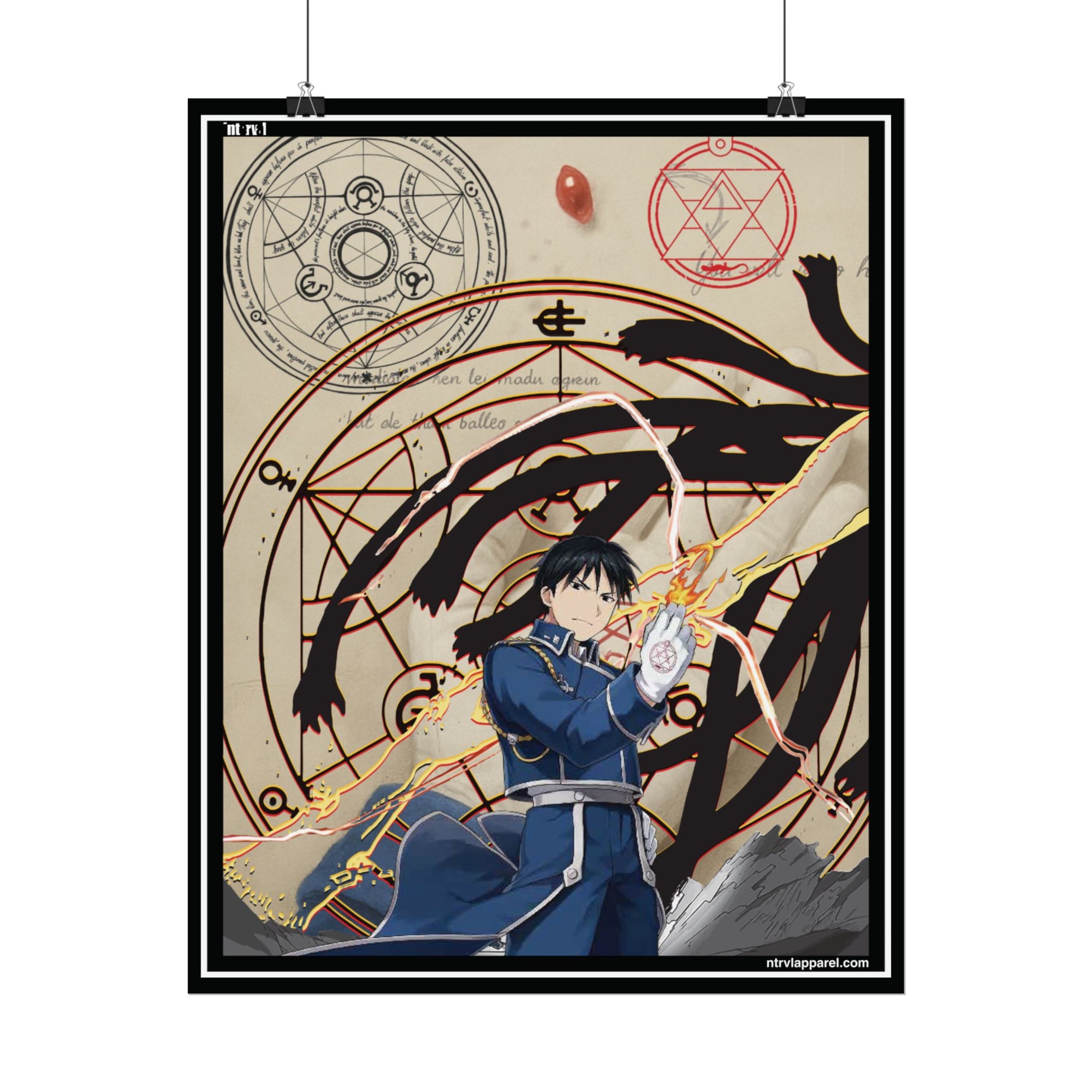 Roy Mustang (Fullmetal) Poster