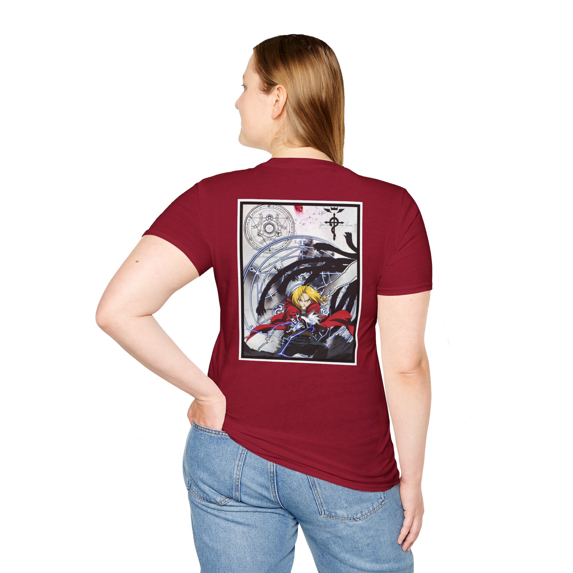 Camiseta informal de Edward Elric (FULLMETAL)