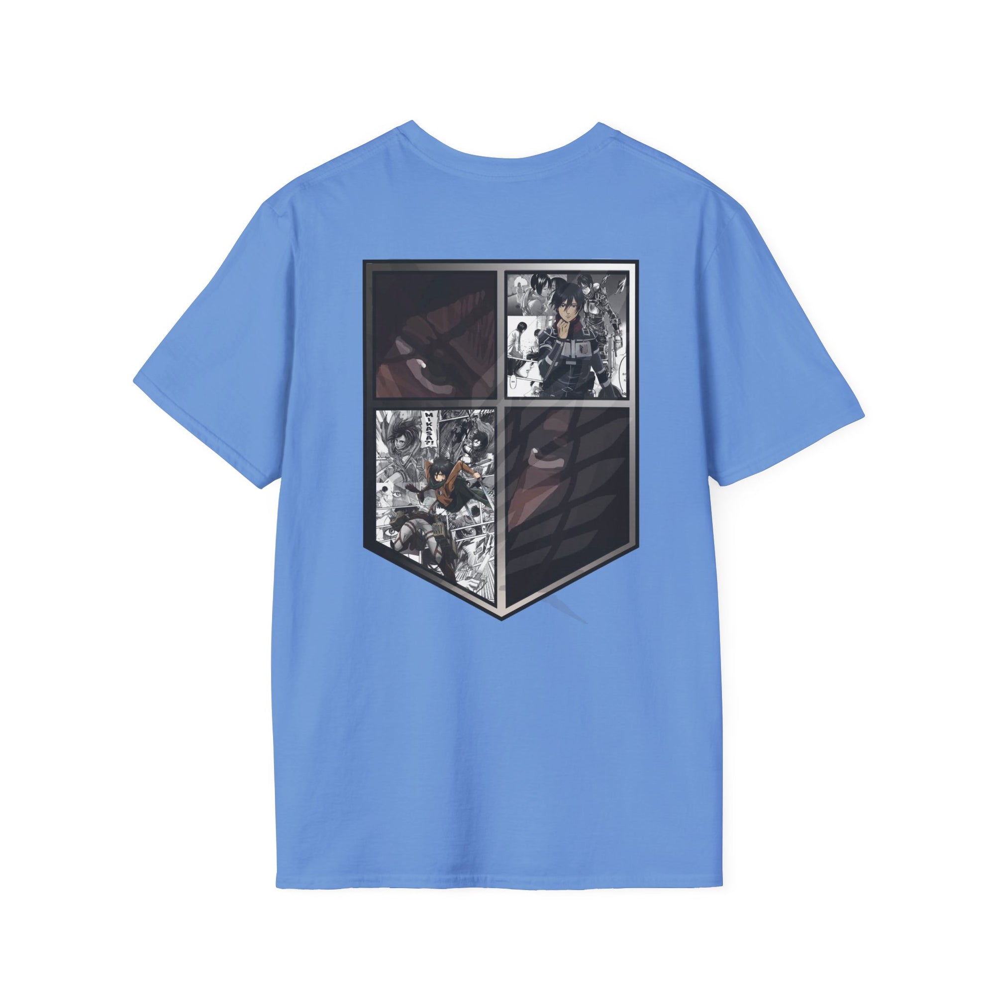 Camiseta informal de Mikasa Ackerman (ATAQUE A LOS TITANES)
