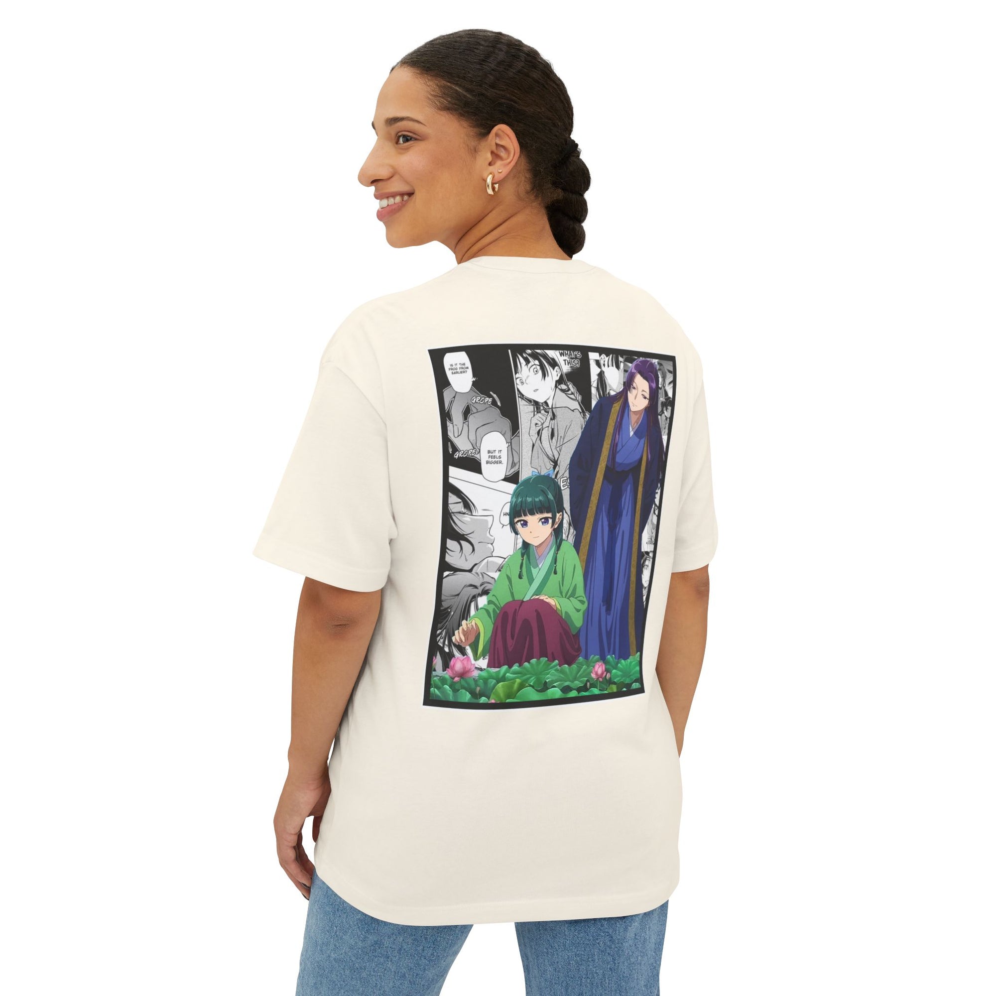 Jinshi and Maomao (The Apothecary Diaries) Premium Oversized Tee