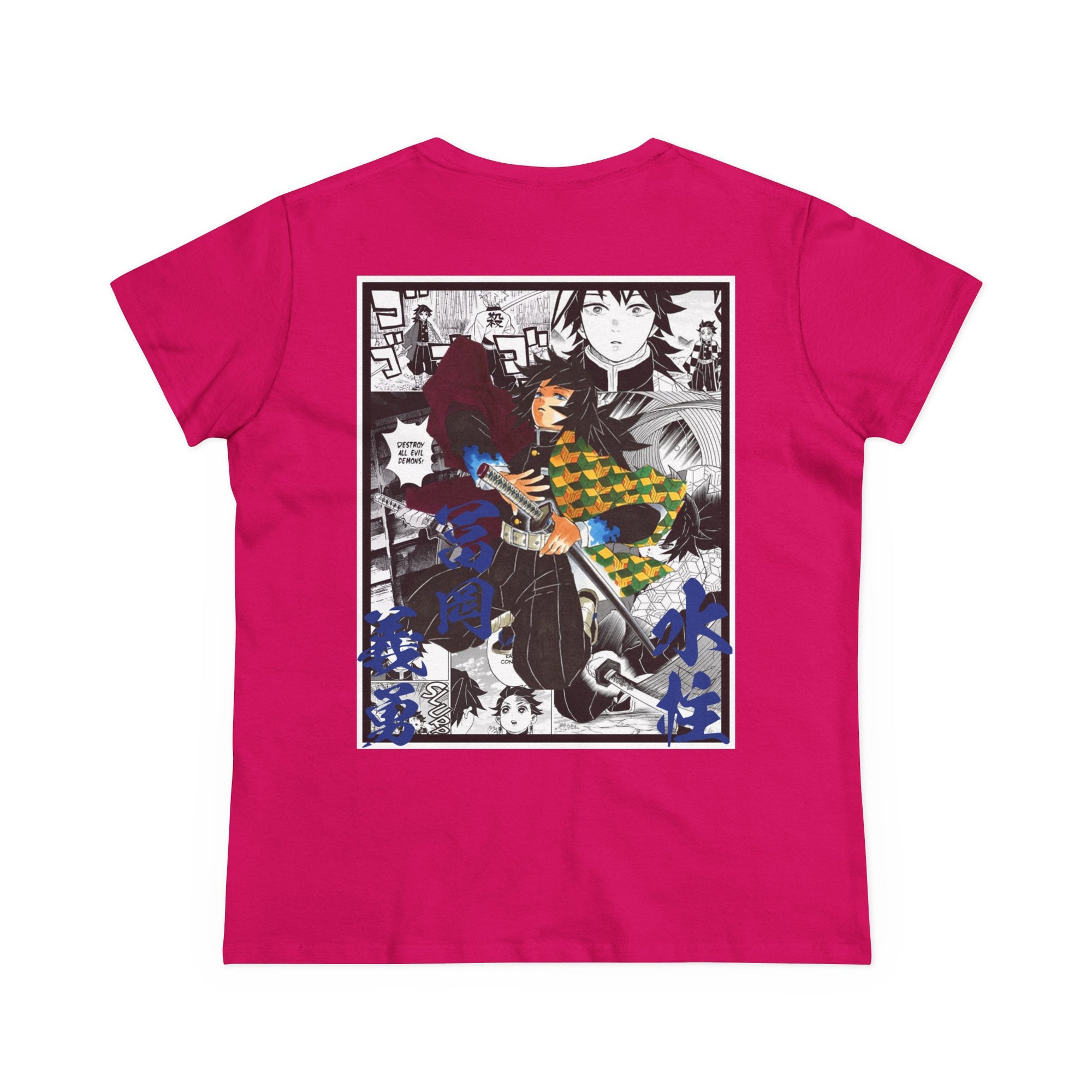 Camiseta de mujer Giyu Tomioka (DEMON SLAYER)