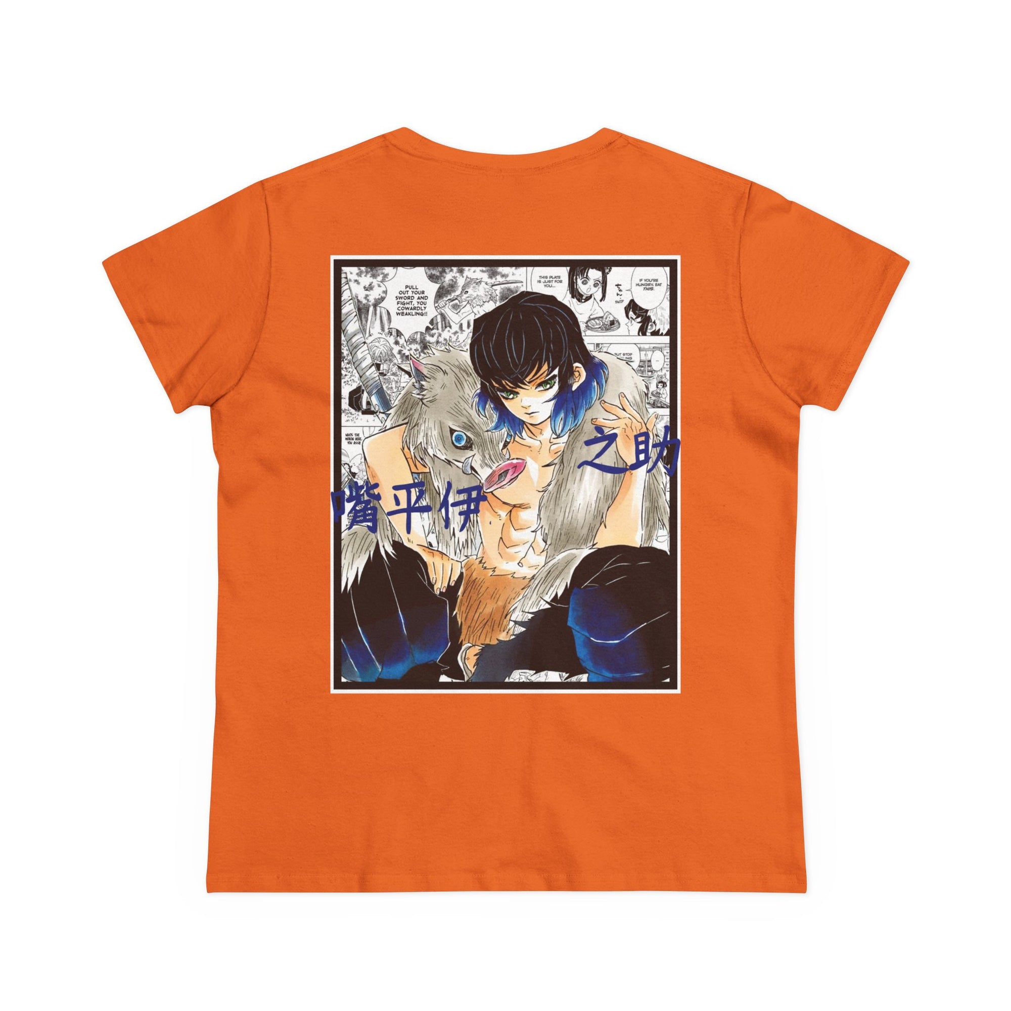 Camiseta de mujer Inosuke Hashibira (DEMON SLAYER)