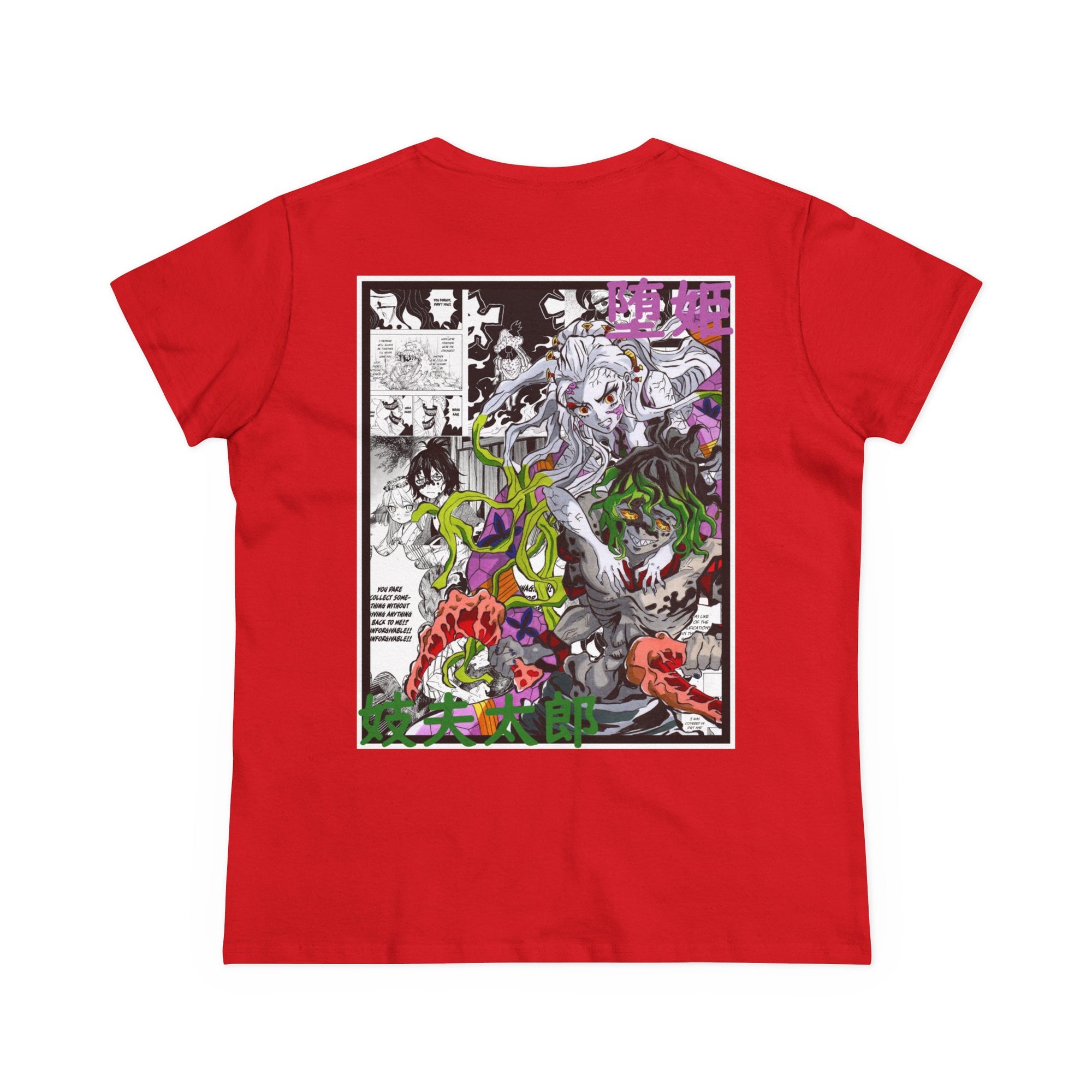 Camiseta para mujer Gyutaro y Daki (DEMON SLAYER)