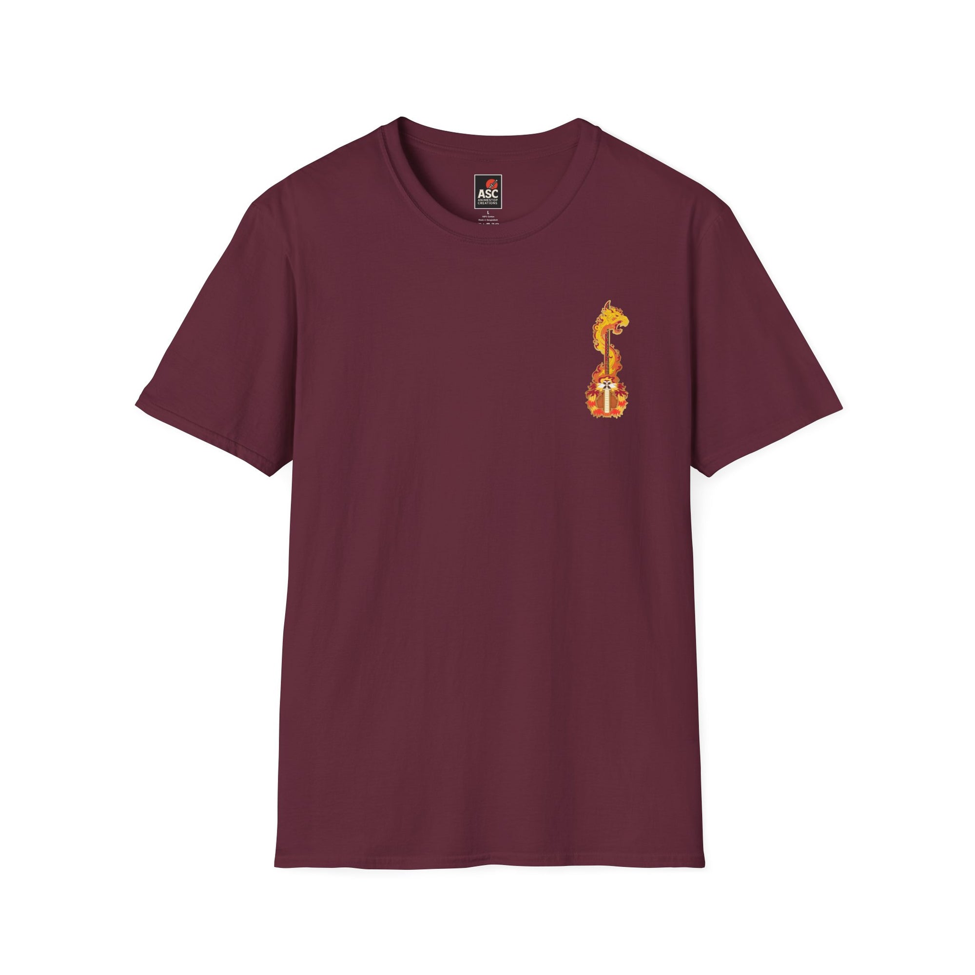 Camiseta informal Kyojuro Rengoku (DEMON SLAYER)