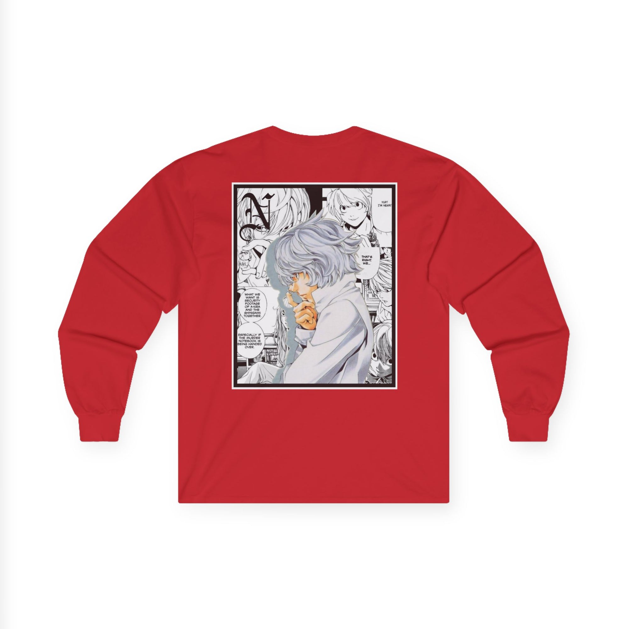 N. (DEATH NOTE) Long Sleeve
