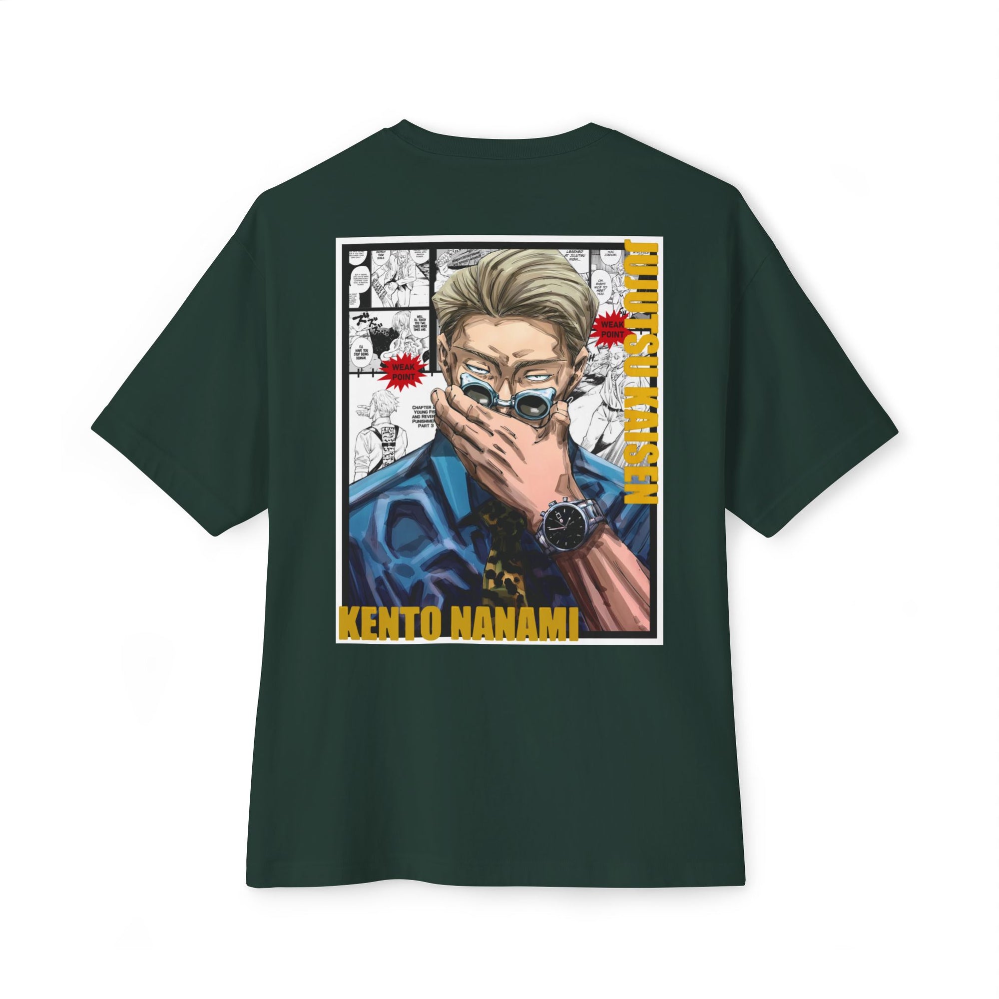 Camiseta extragrande Kento Nanami (JUJUTSU KAISEN)