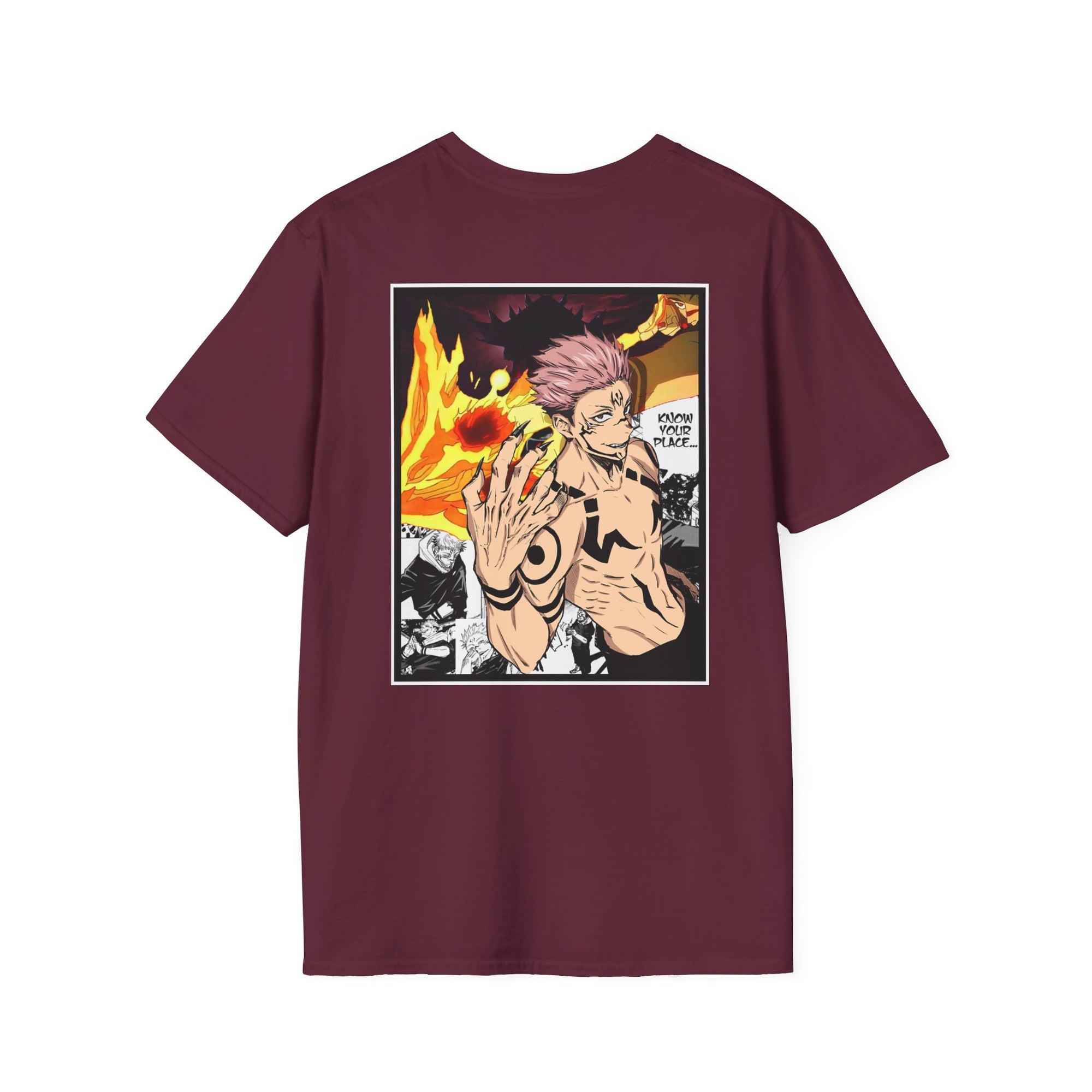 Camiseta informal Ryomen Sukuna (JUJUTSU KAISEN)